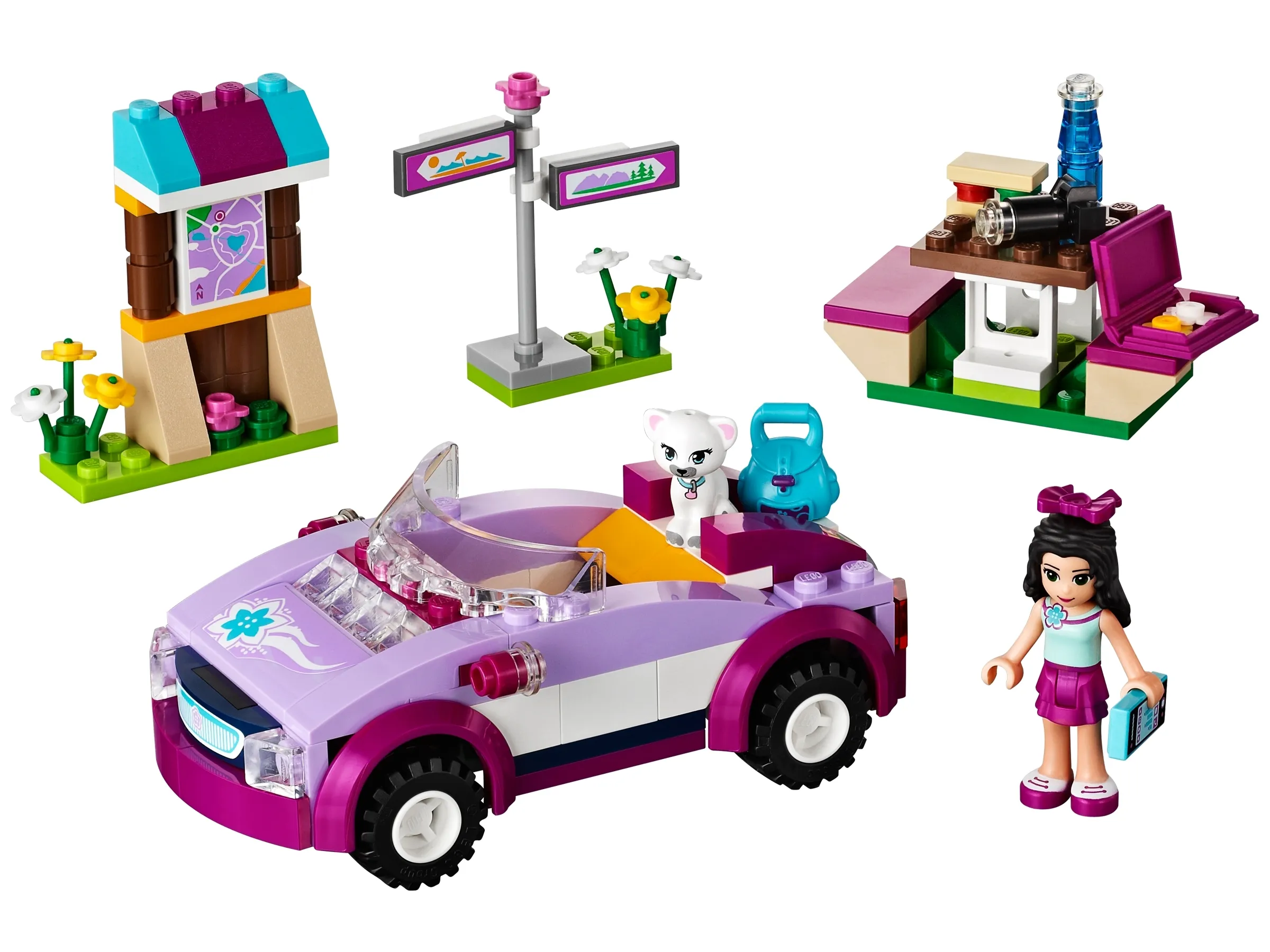 『 愛 』 LEGO Friends Emma's Sports Car • Set 41013 • SetDB