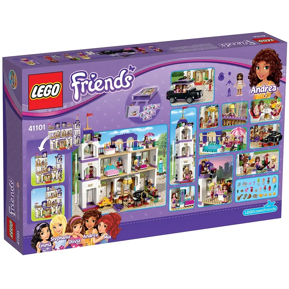 LEGO Friends Heartlake Grand Hotel • Set 41101 • SetDB