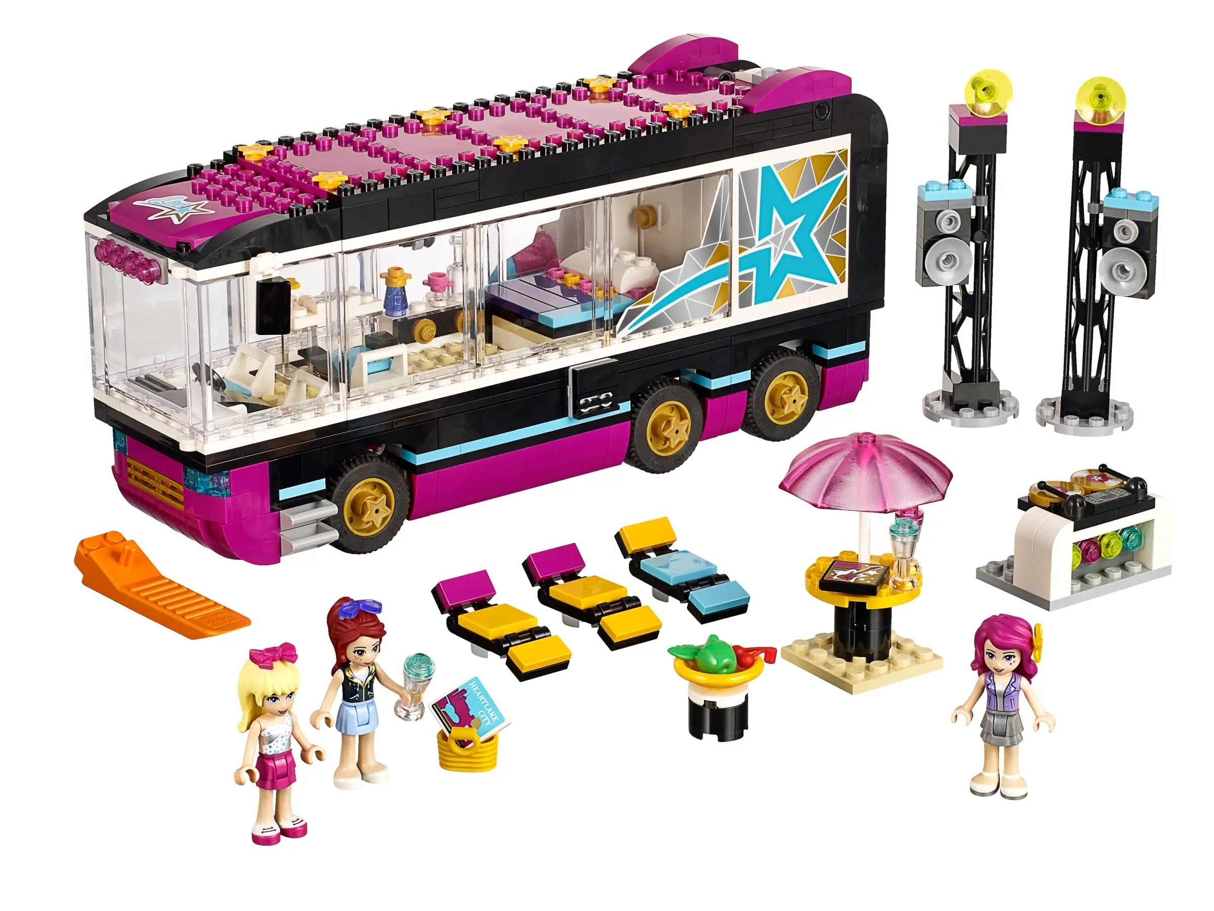 LEGO Friends Pop Star Tour Bus • Set 41106 • SetDB