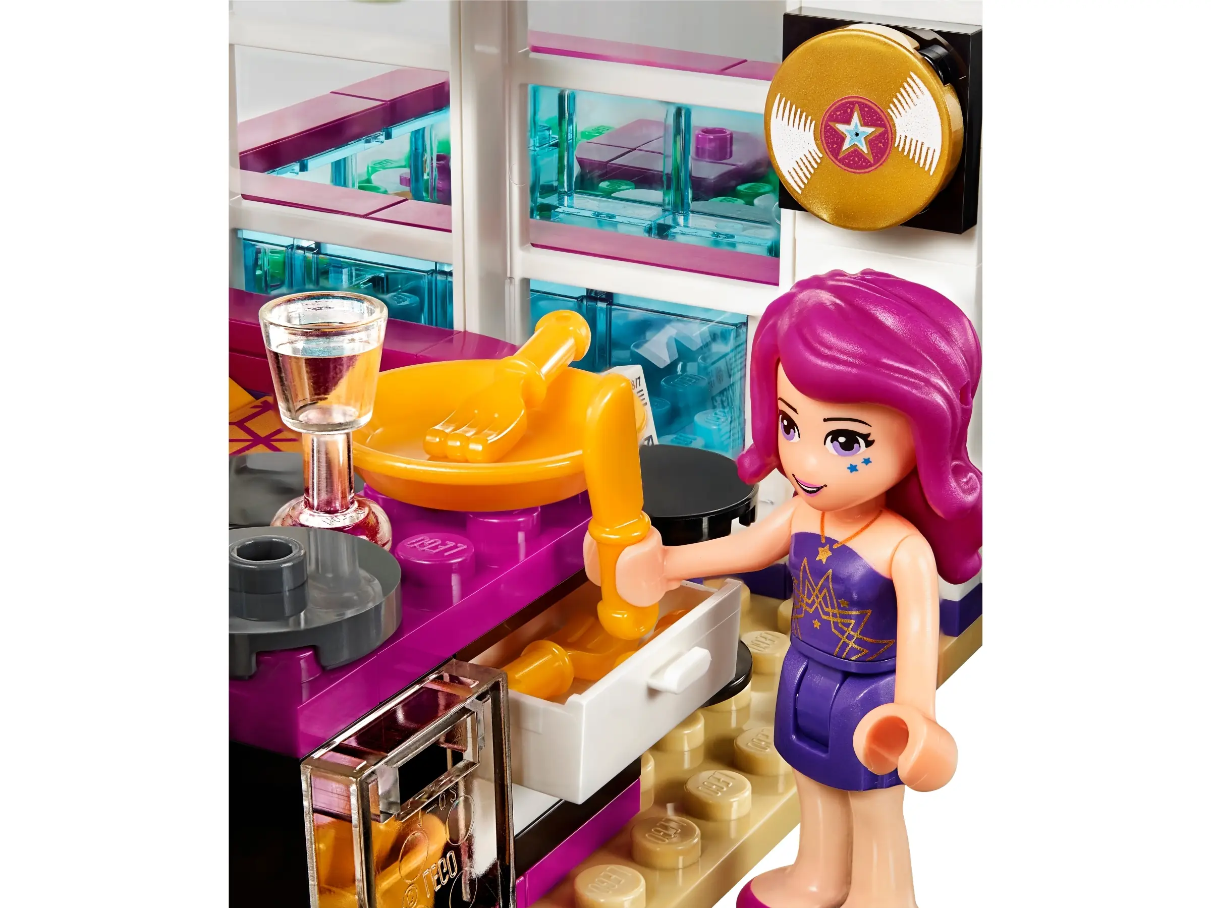 Lego friends livi pop star house shop