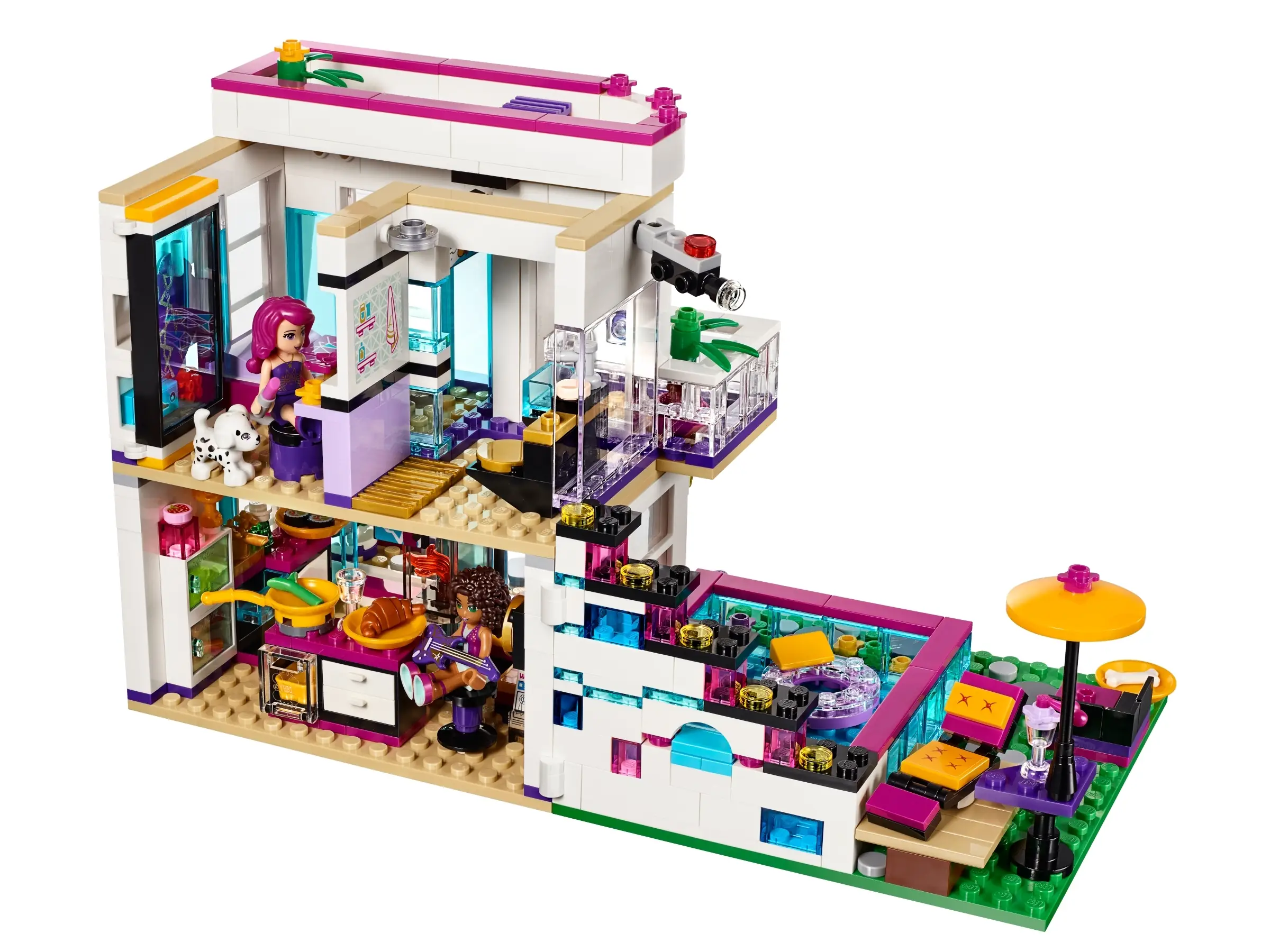 Villa Livis House Lego Set Lego Friends Livi's Pop Star House