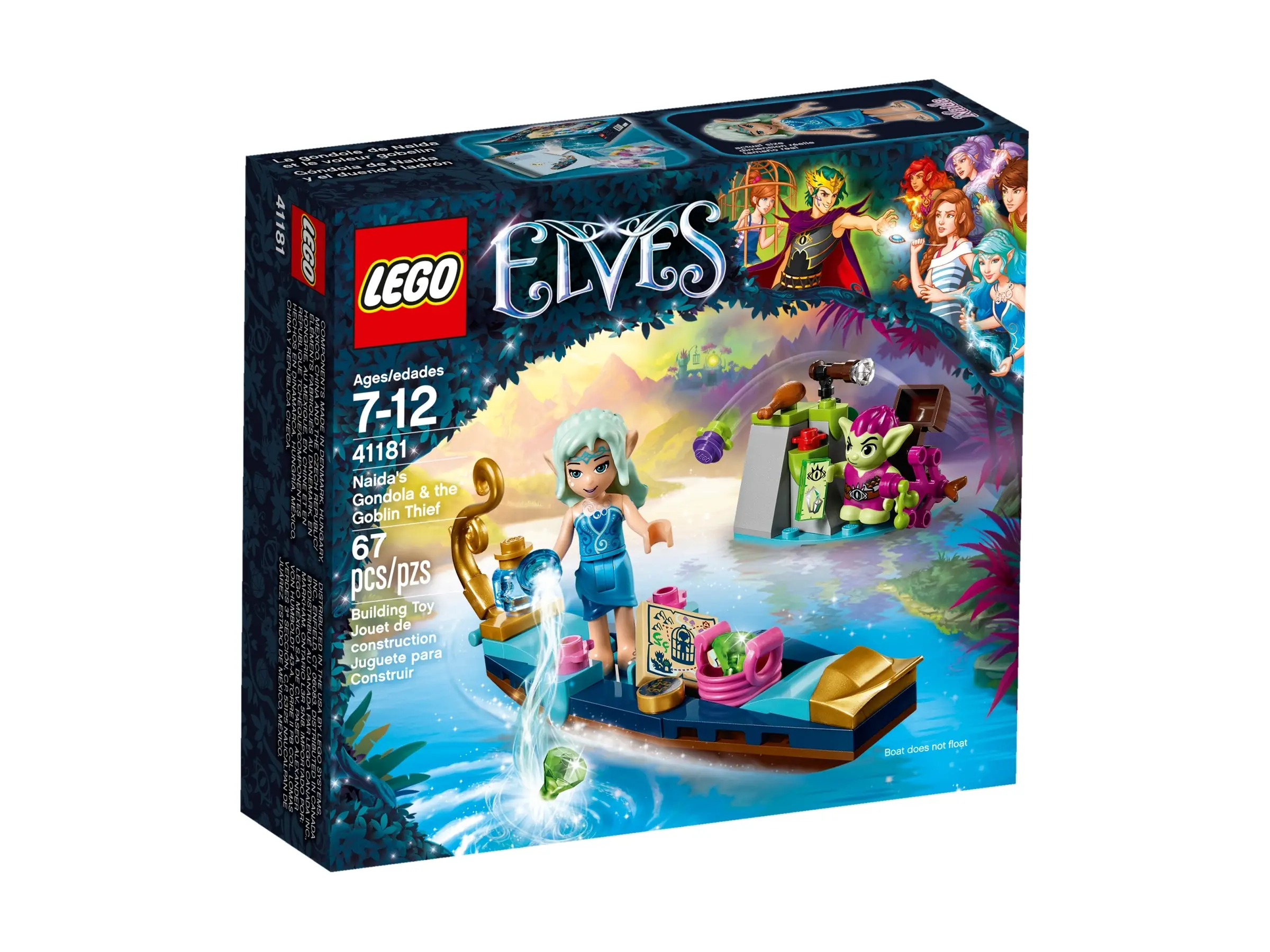 LEGO Elves Naida s Gondola the Goblin Thief