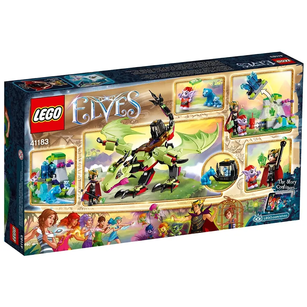 LEGO Elves The Goblin King's Evil Dragon • Set 41183