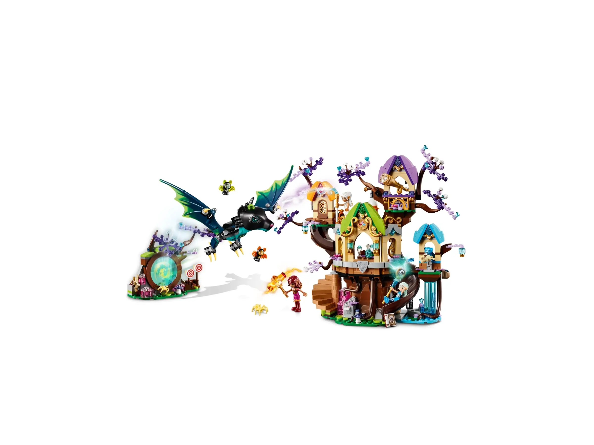 LEGO Elves The Elvenstar Tree Bat Attack Set 41196 SetDB