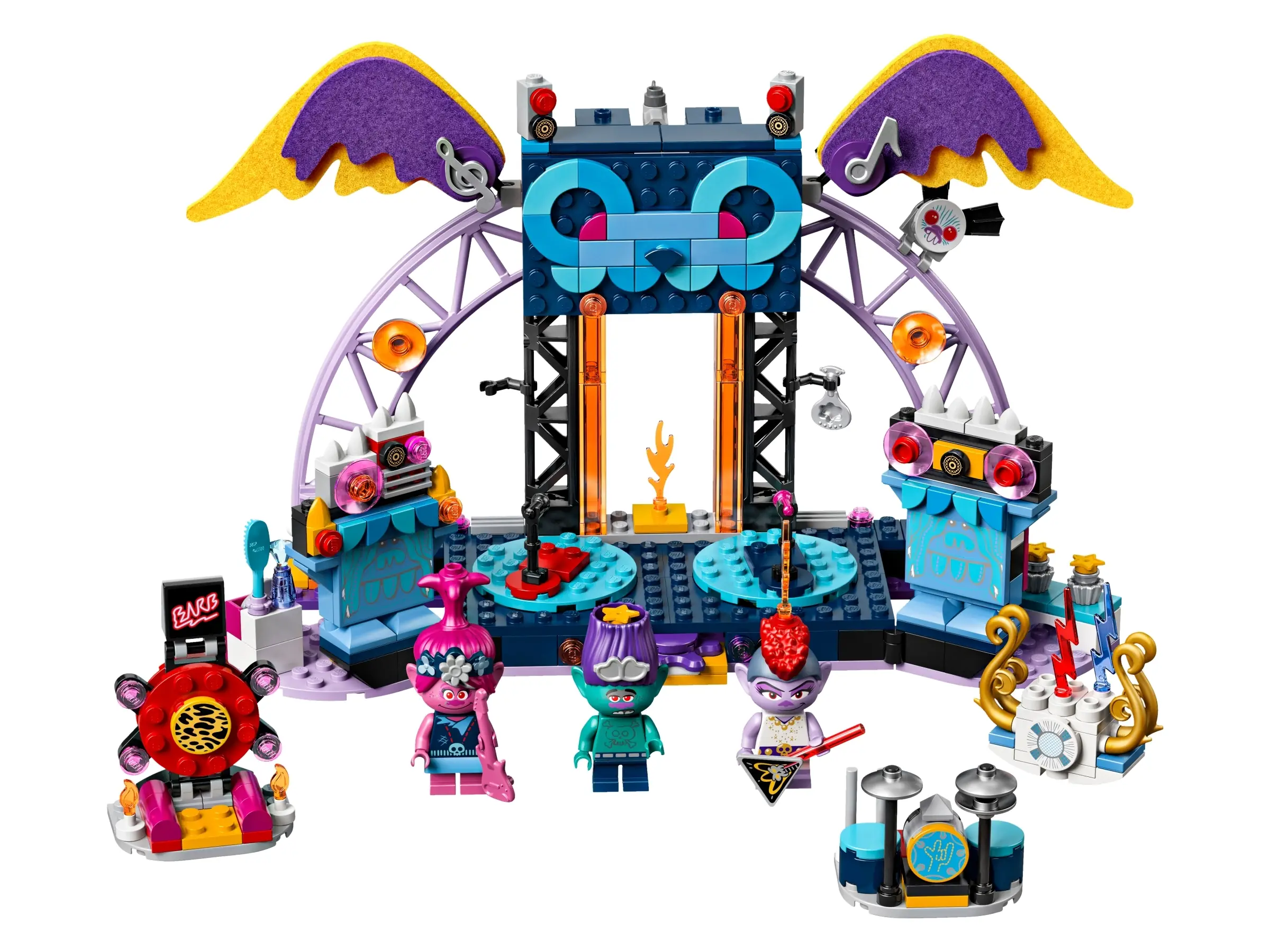 LEGO Trolls World Tour Volcano Rock City Concert • Set 41254