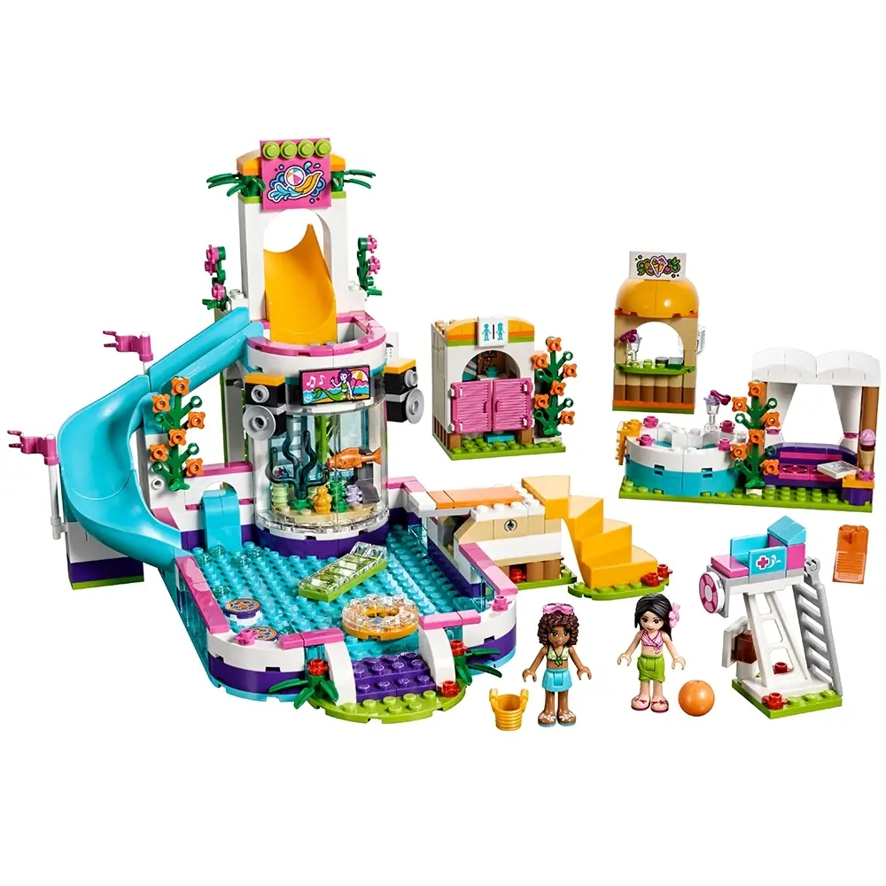 Istruzioni Lego Friends Piscina LEGO Friends Heartlake Summer Pool