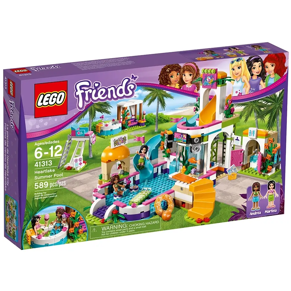 LEGO Friends Heartlake Summer Pool • Set 41313 • SetDB