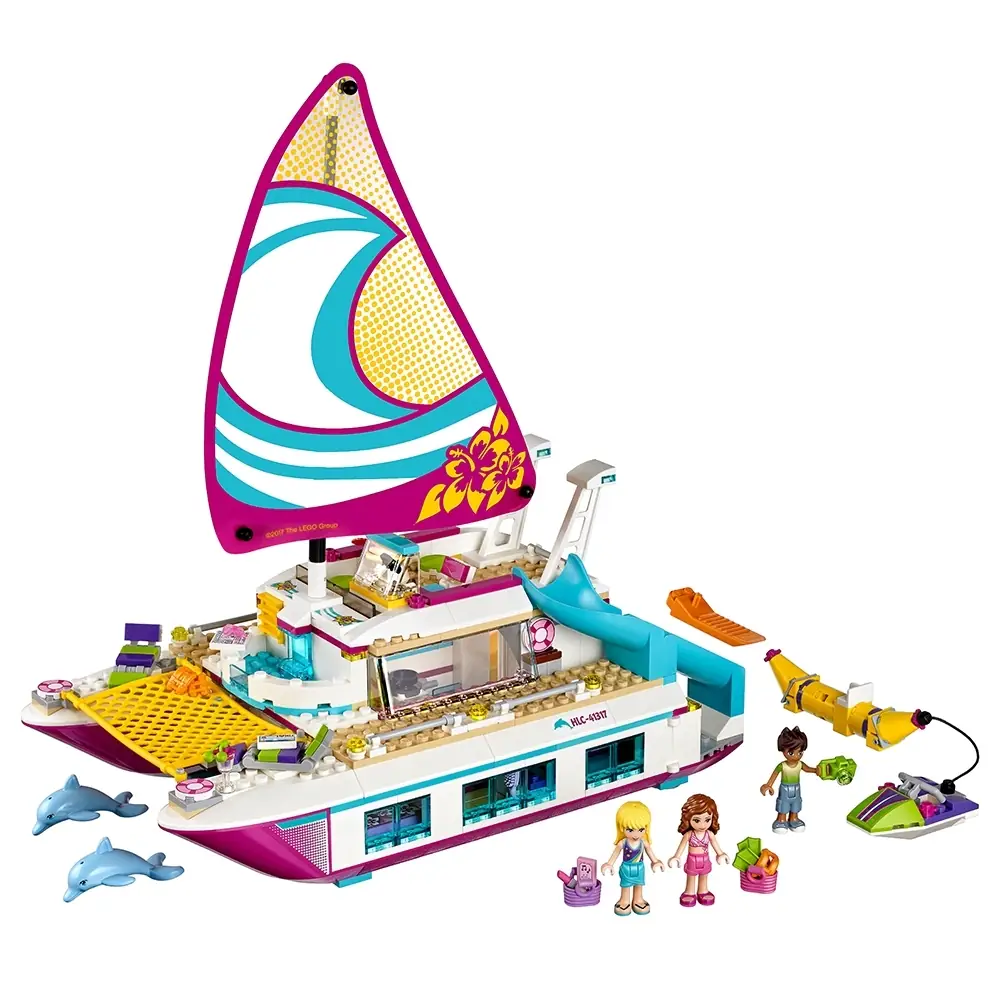 LEGO Friends Sunshine Catamaran • Set 41317 • SetDB