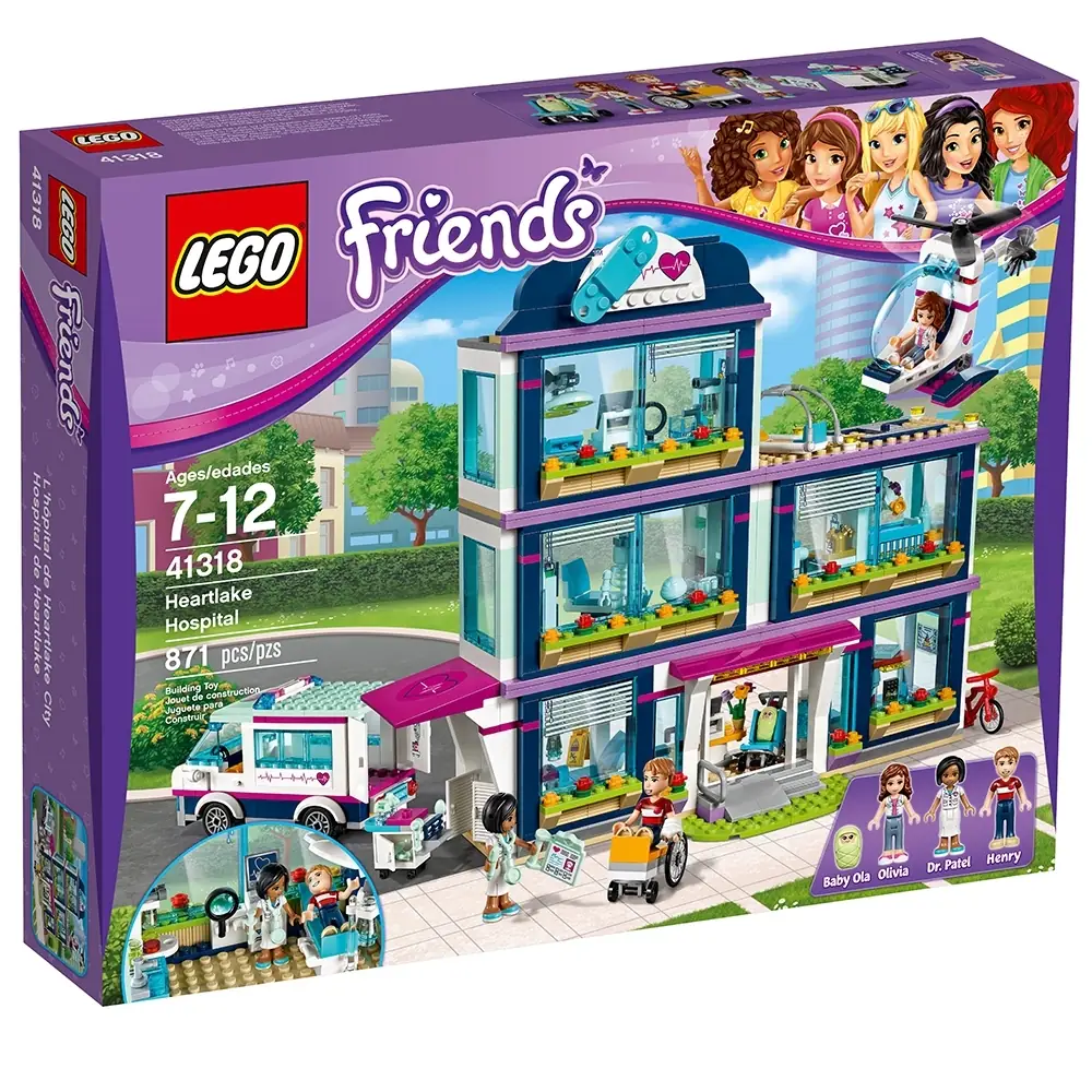 LEGO Friends Heartlake Hospital • Set 41318 • SetDB