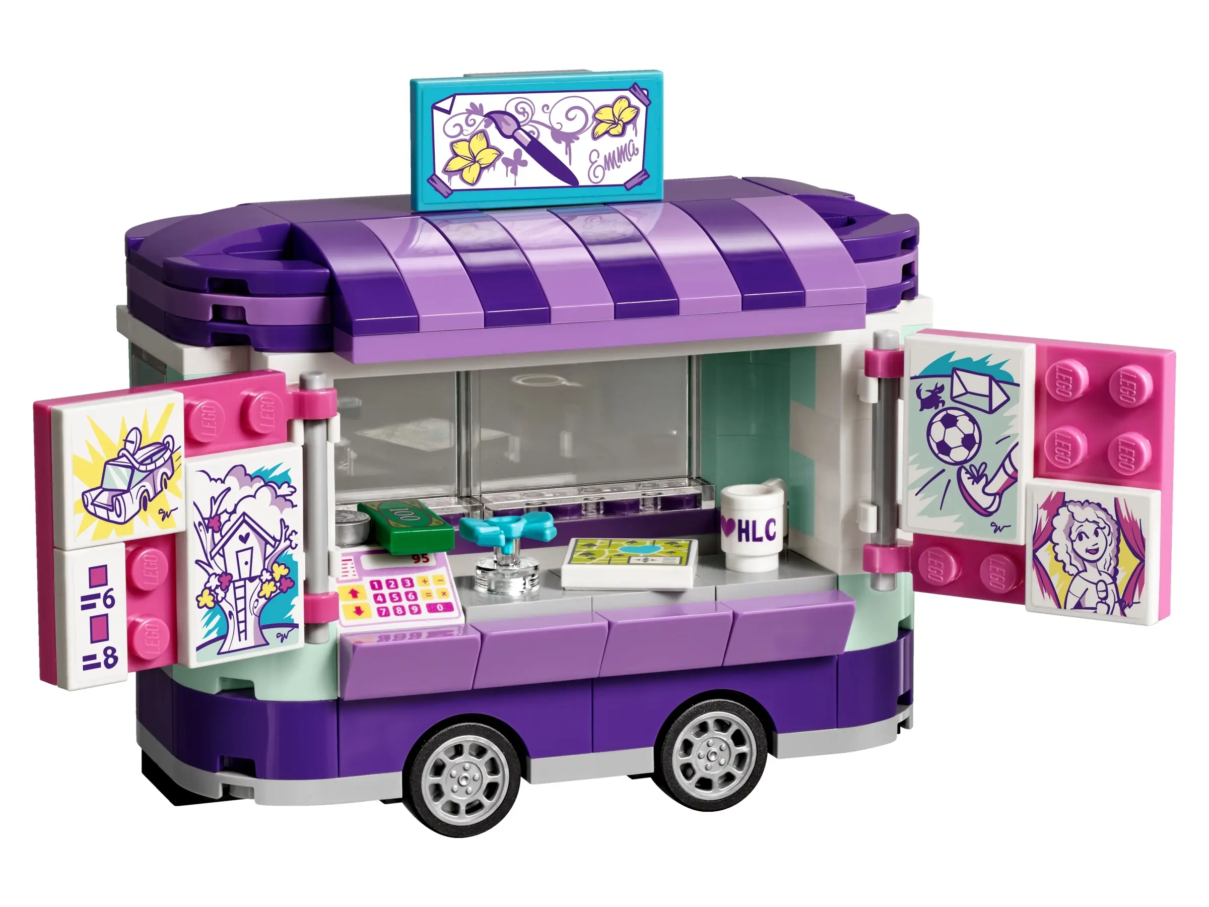 LEGO Friends Emma's Art Stand • Set 41332 • SetDB