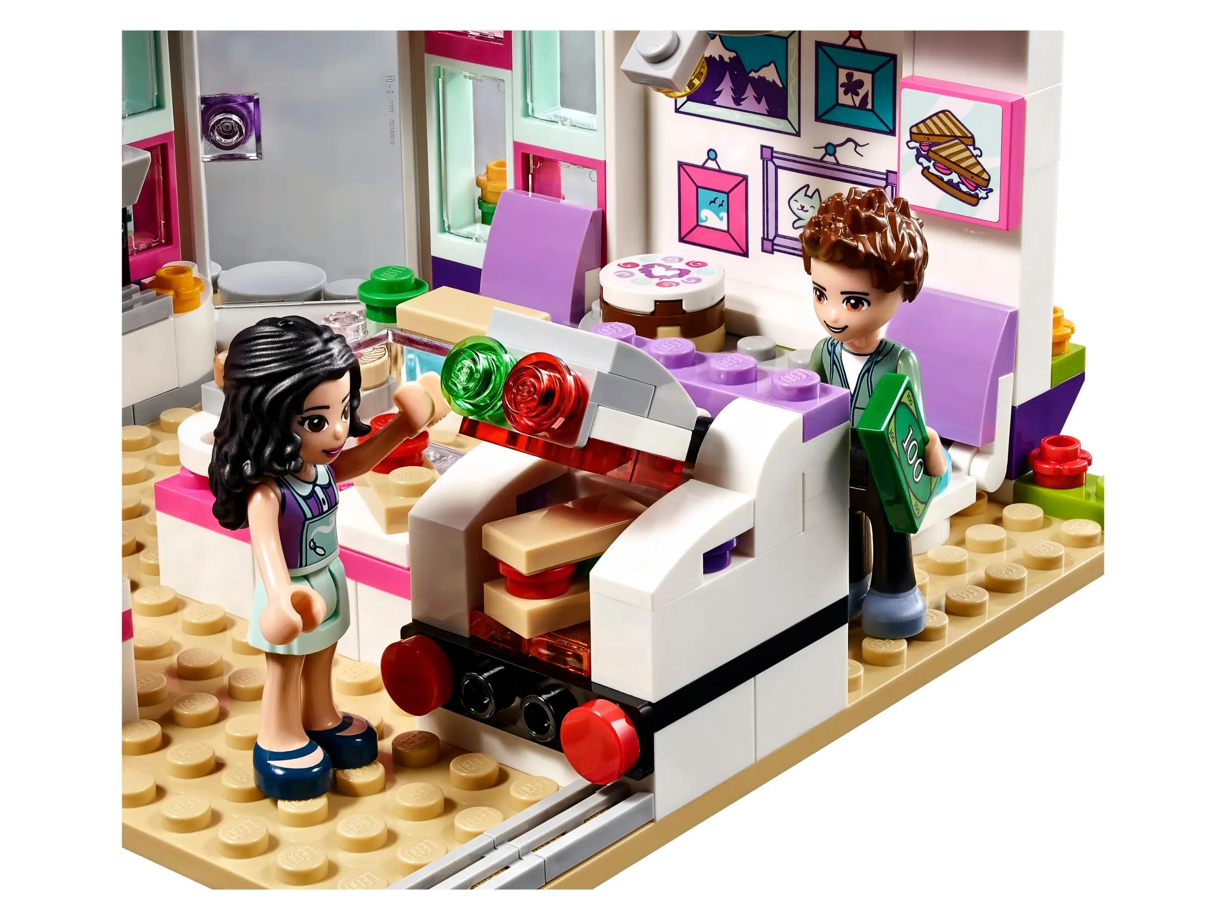 LEGO Friends Emma's Art Café • Set 41336 • SetDB