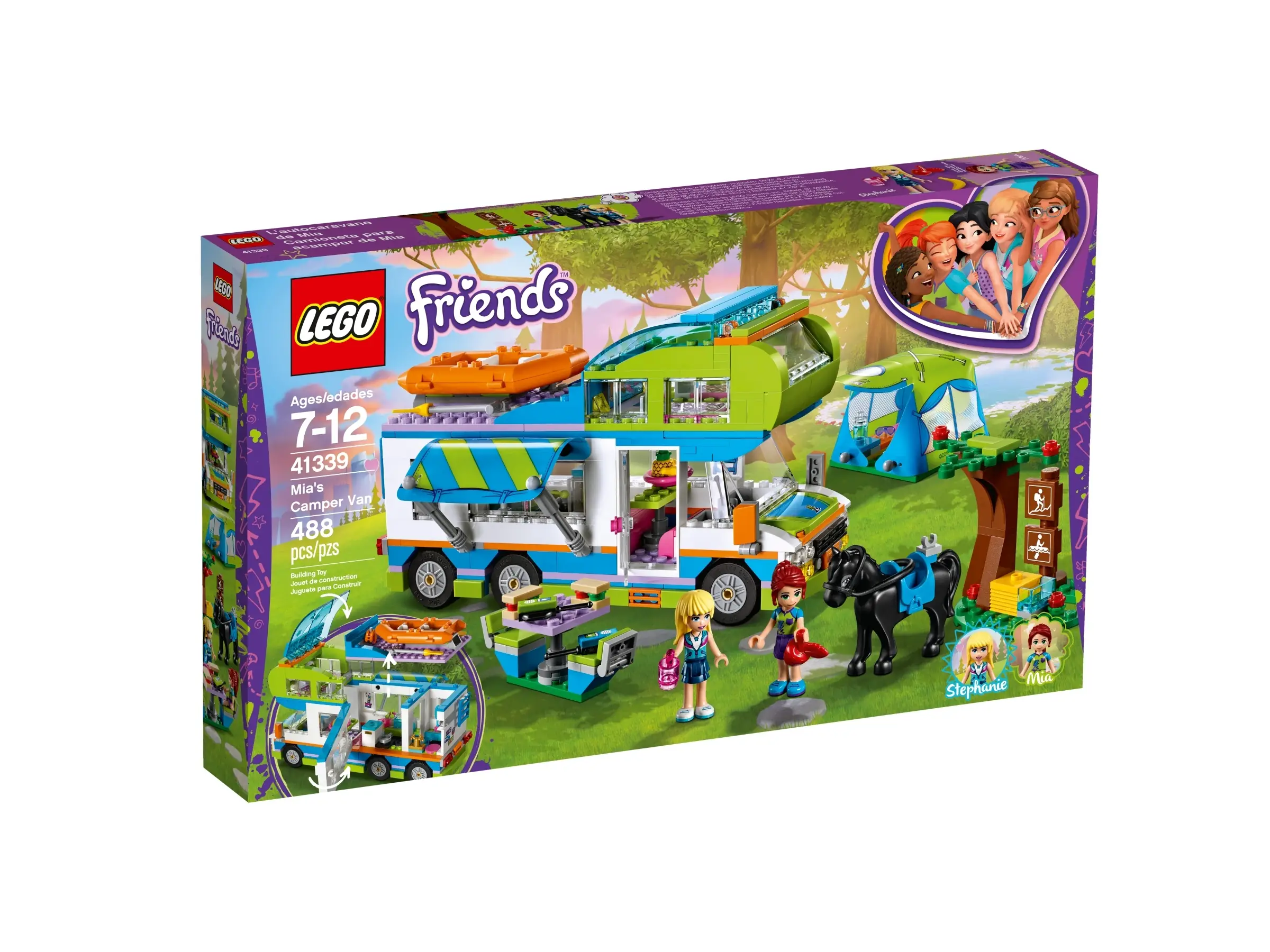 LEGO Friends Mia s Camper Van Set 41339 SetDB