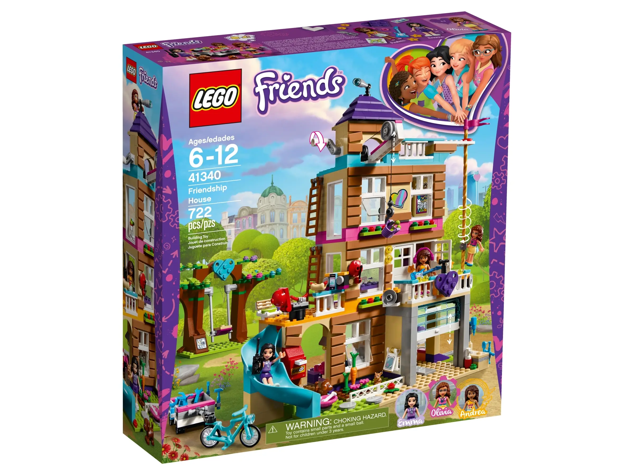 LEGO Friendship House • Set 41340 • SetDB • Merlins Bricks