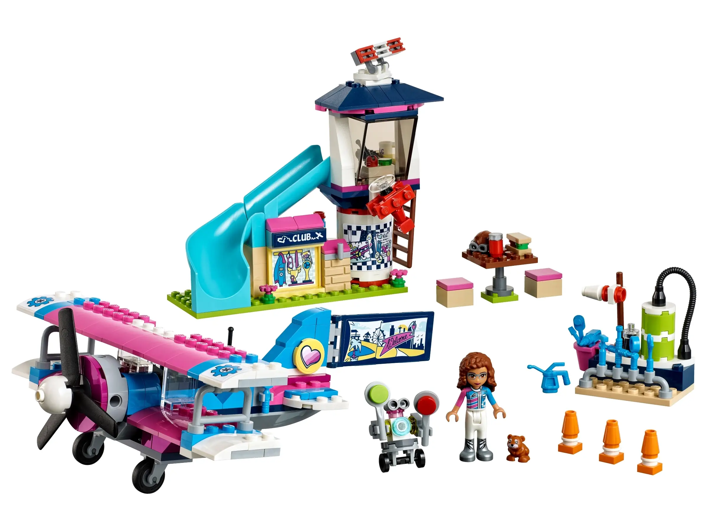 Lego friends airplane online