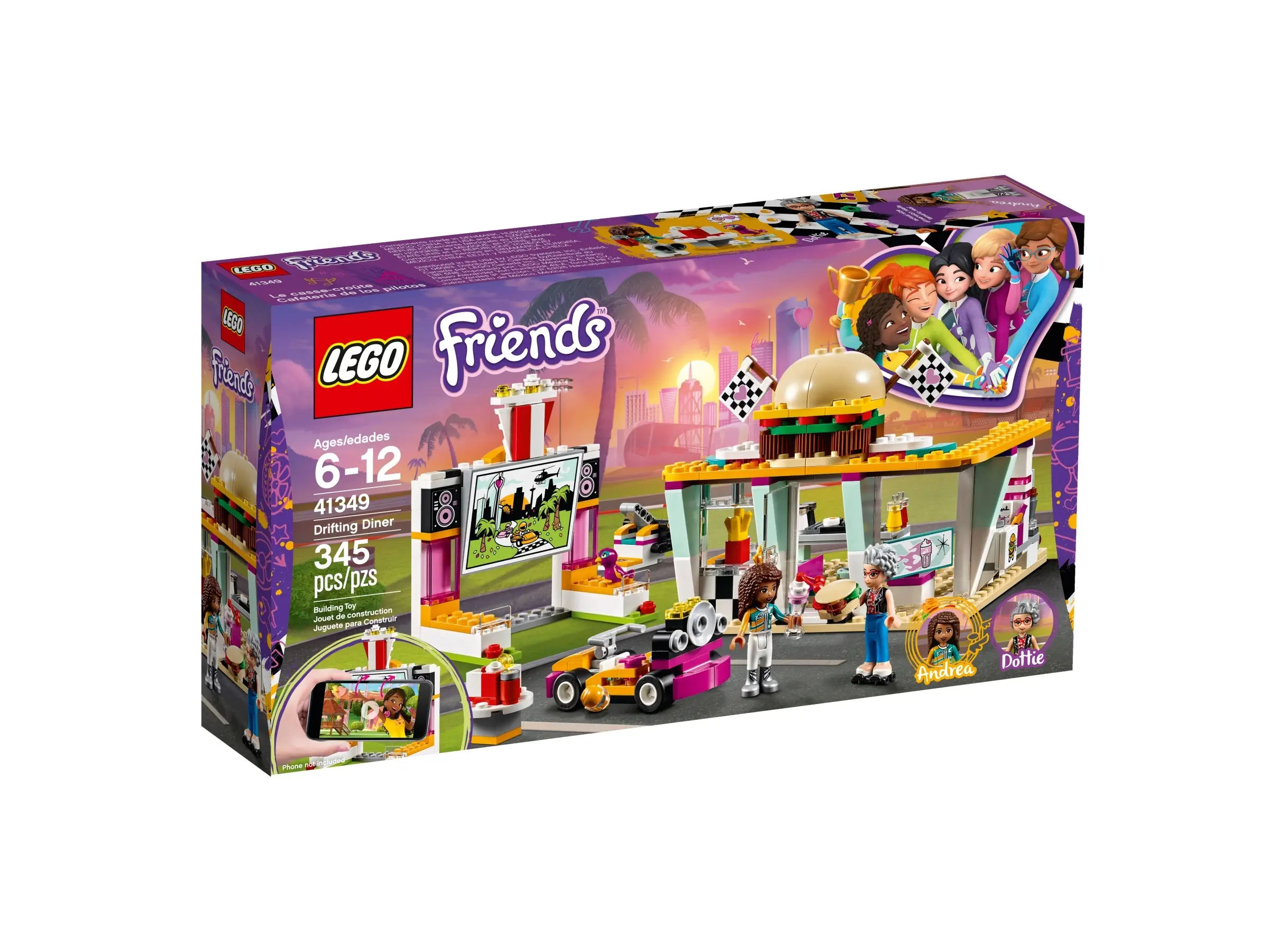 Lego friends drifting diner amazon hotsell