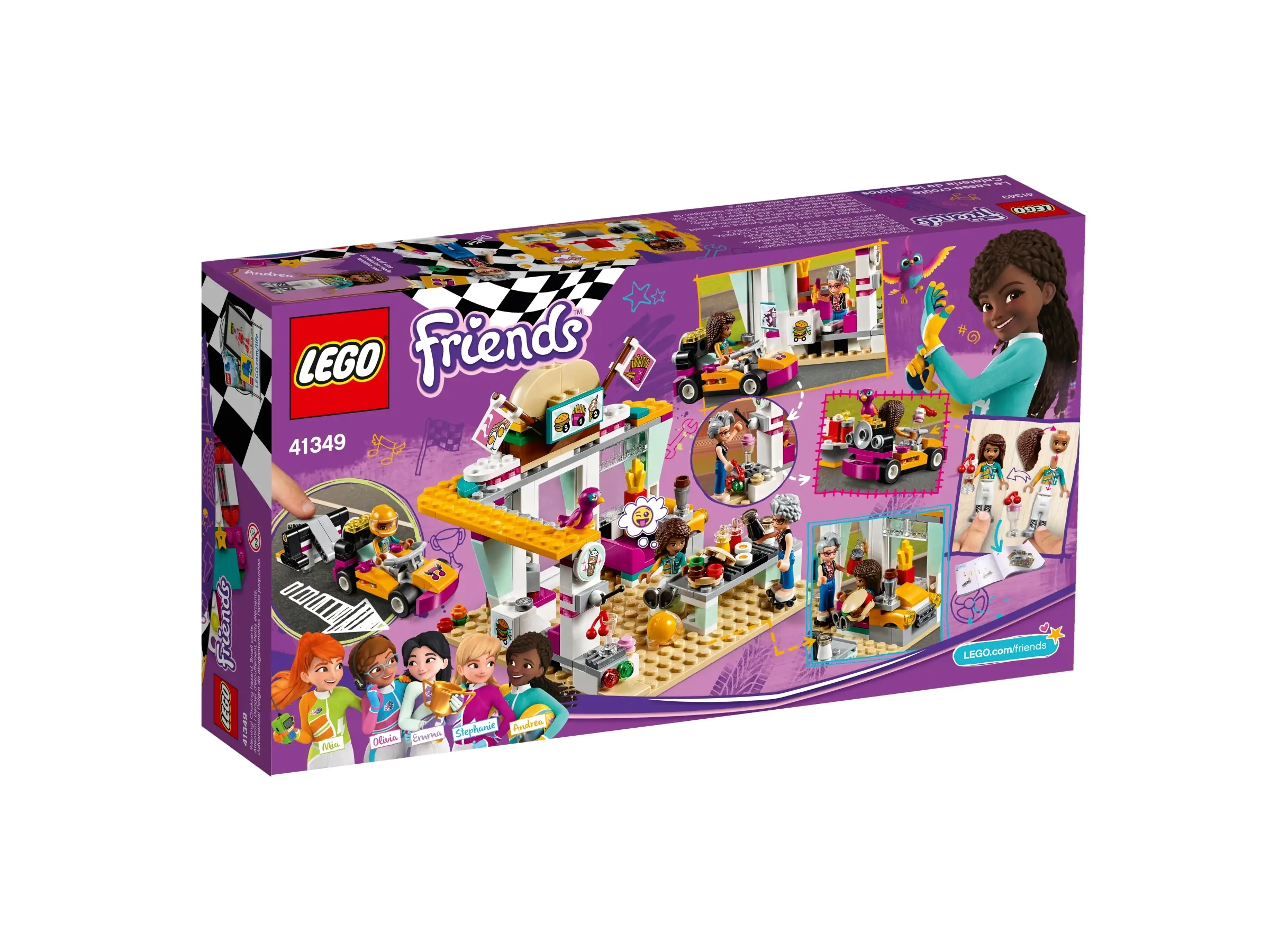 LEGO Friends Drifting Diner Set 41349 SetDB