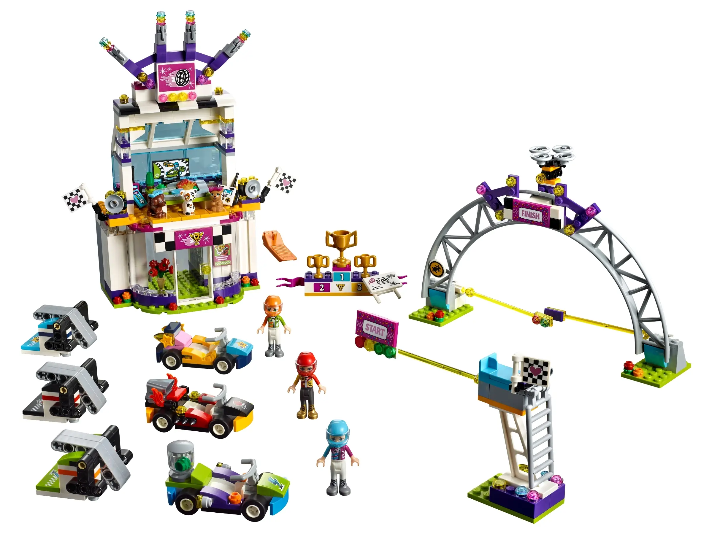 LEGO Friends The Big Race Day • Set 41352 • SetDB