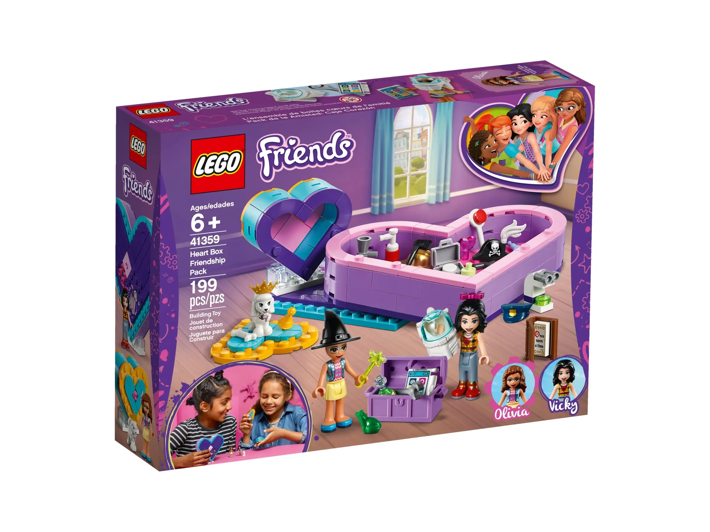 LEGO Heart Box Friendship Pack • Set 41359 • SetDB
