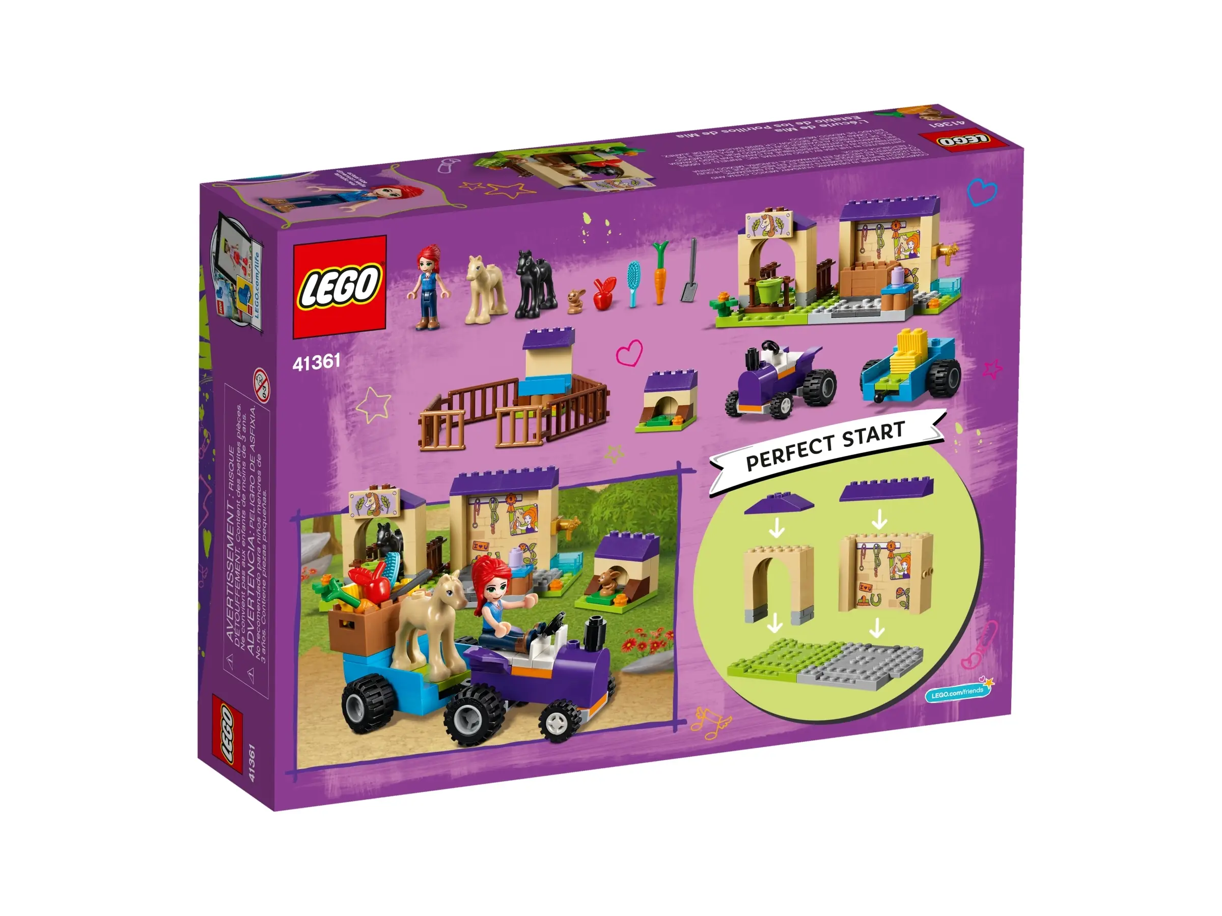 Lego friends mia's foal stable 41361 sale