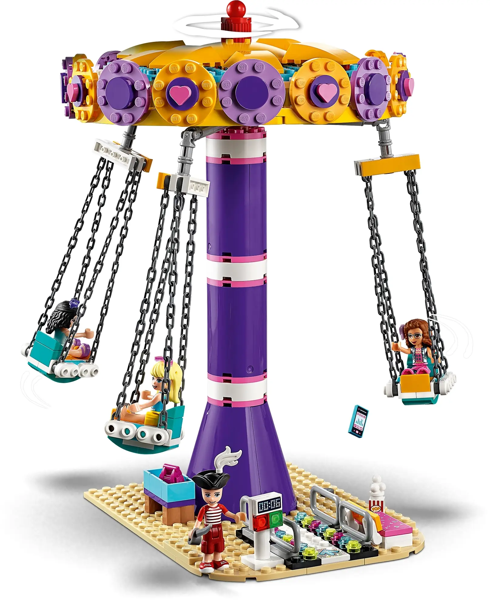 Roller Coaster Heartlake City Amusement Pier Set Roller Coaster