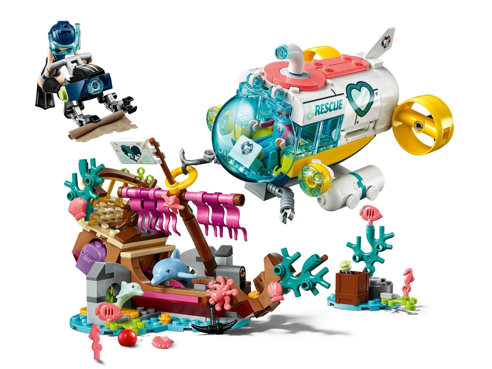 Lego friends dolphin rescue hotsell