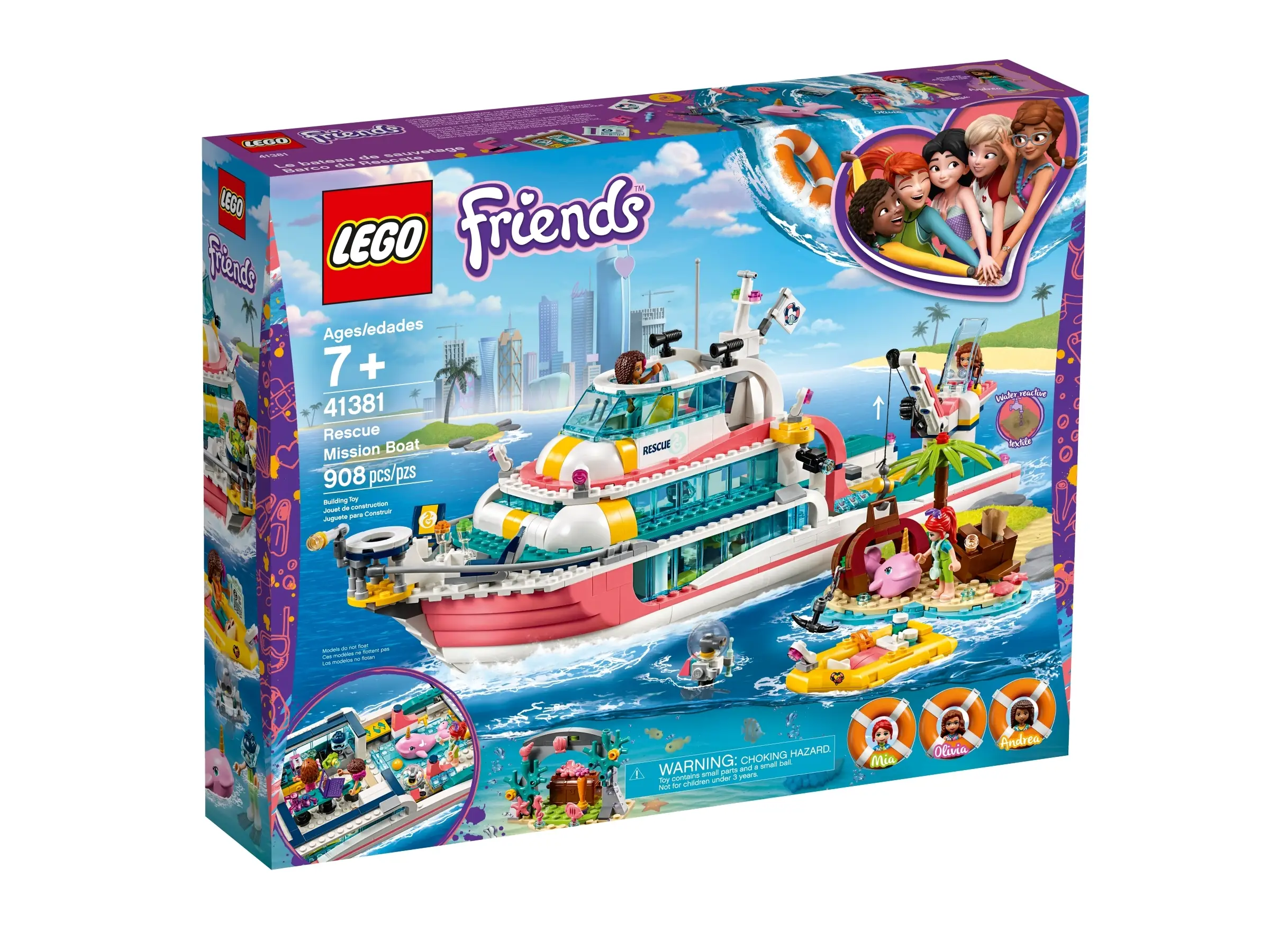 Amazon Lego Lego Friends Andrea's Speedboat LEGO Friends