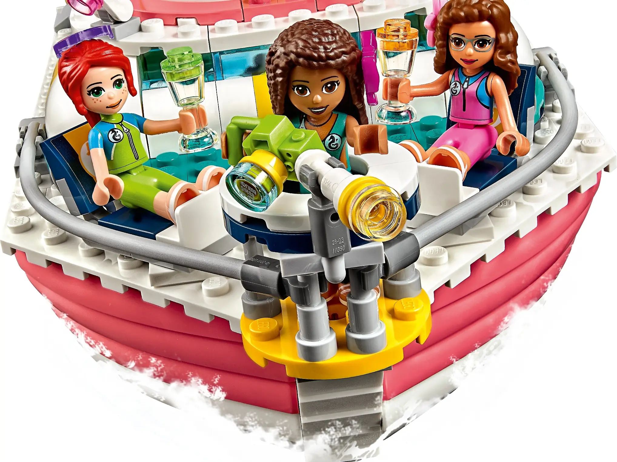 LEGO Friends Rescue Mission Boat Set 41381 SetDB