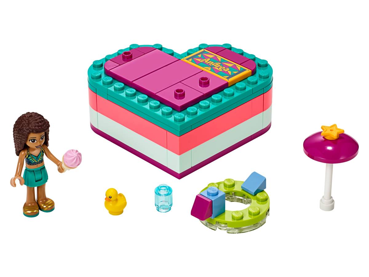 LEGO Friends Andrea's Summer Heart Box • Set 41384