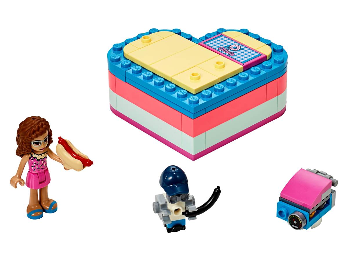 LEGO Friends Olivia's Summer Heart Box • Set 41387
