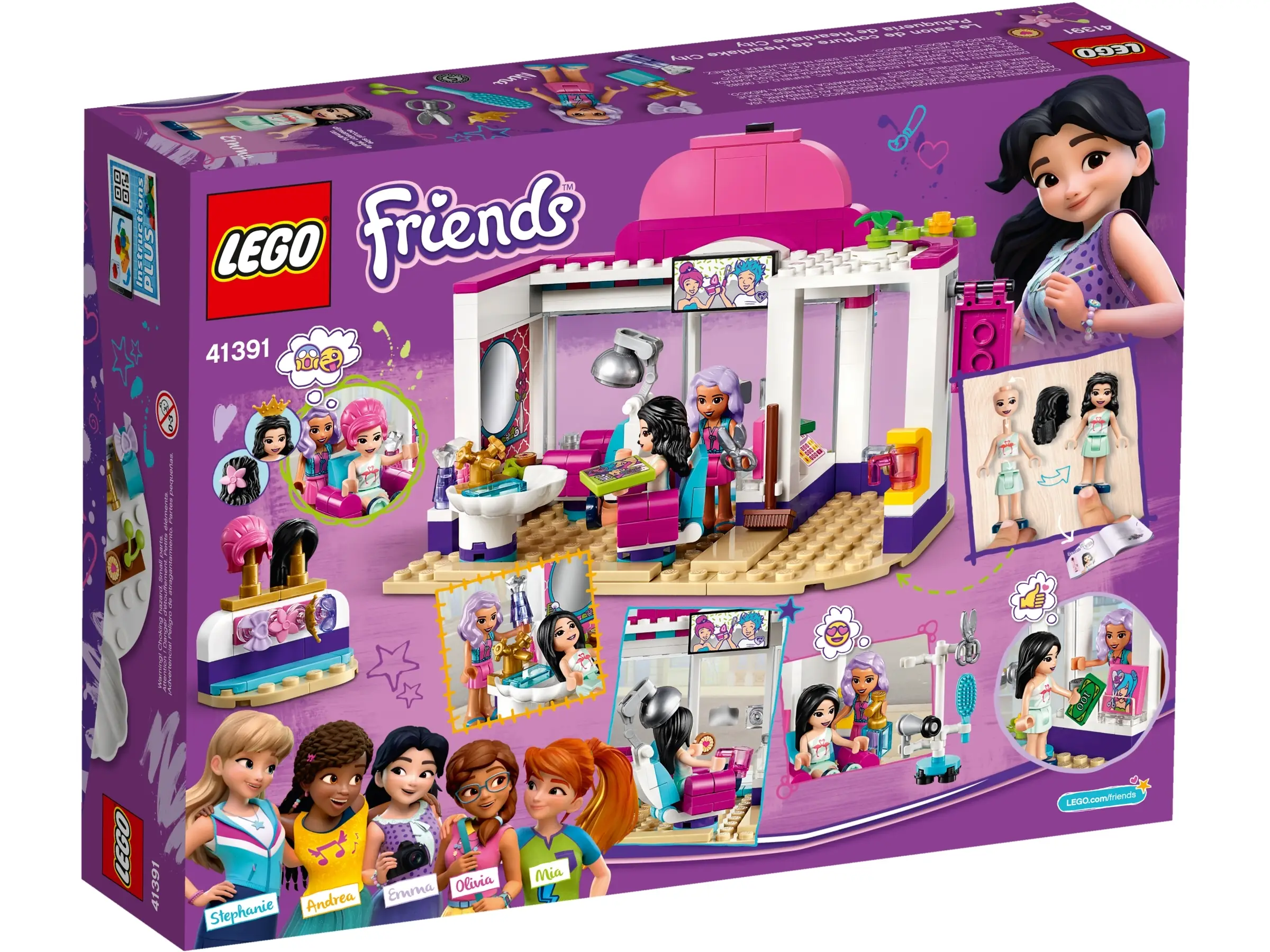 Lego friends 41391 heartlake city hair salon sale