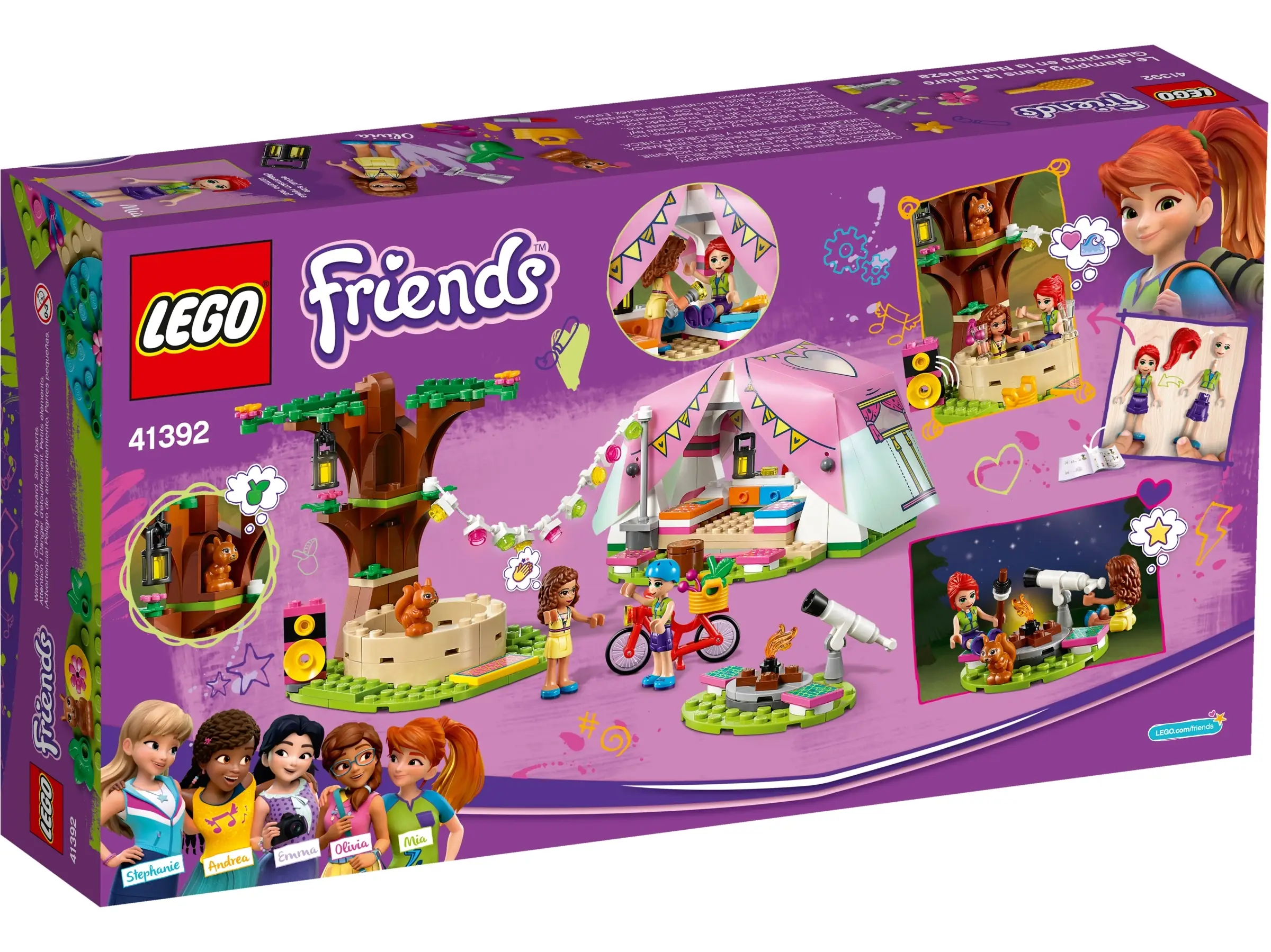 Argos lego friends glamping sale