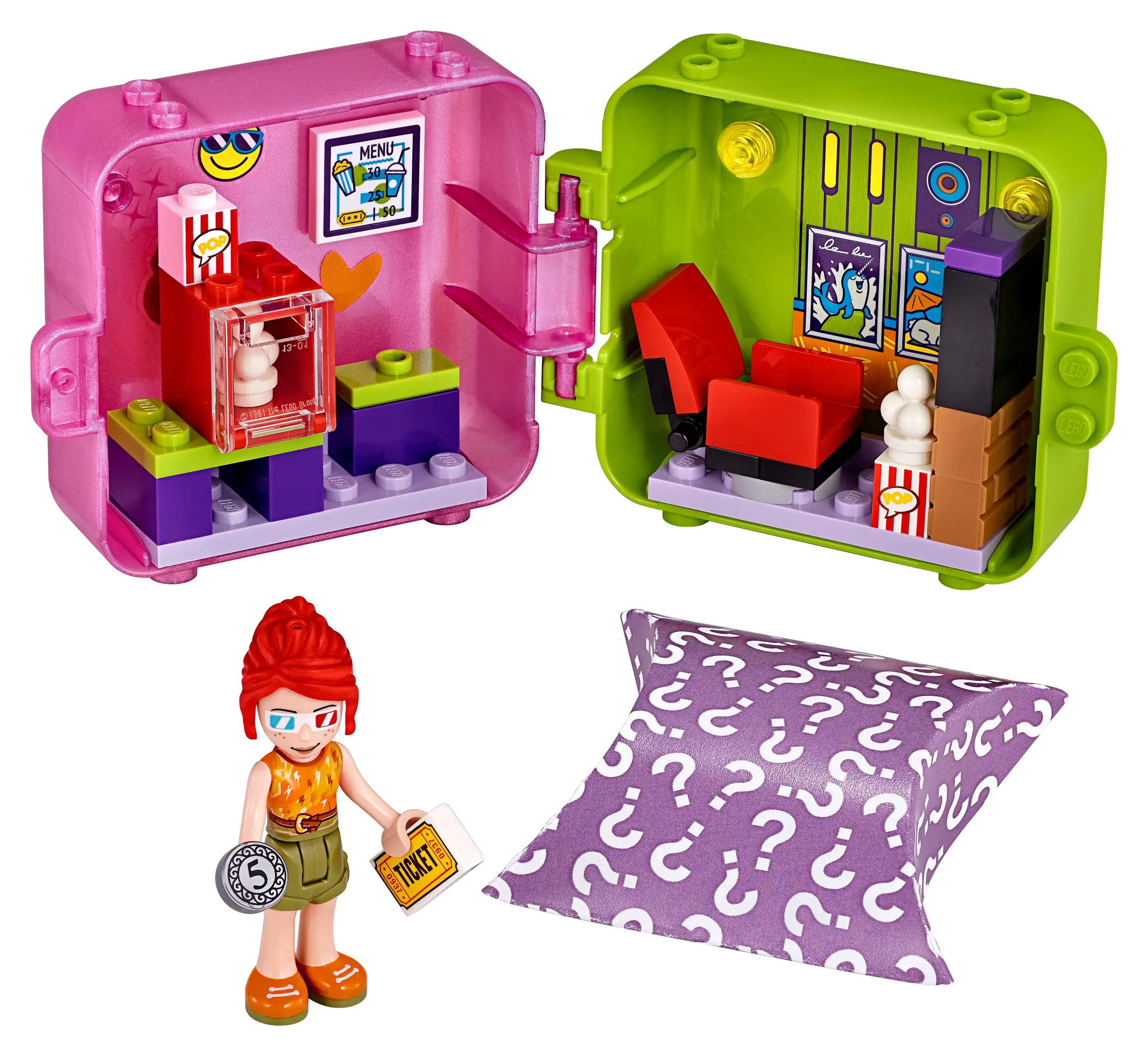 LEGO Friends Mia's Shopping Play Cube • Set 41408