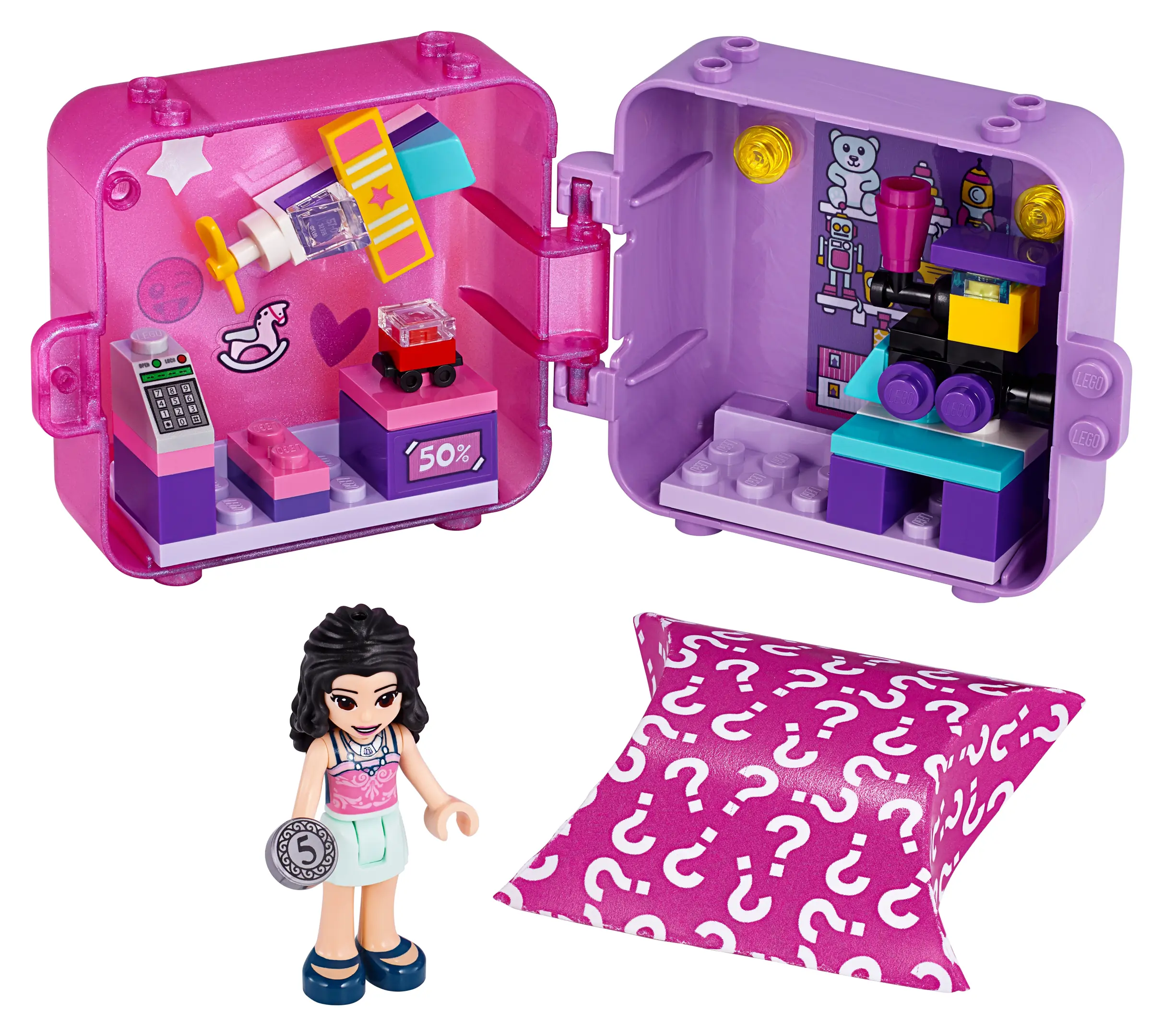 LEGO Friends Emma's Shopping Play Cube • Set 41409