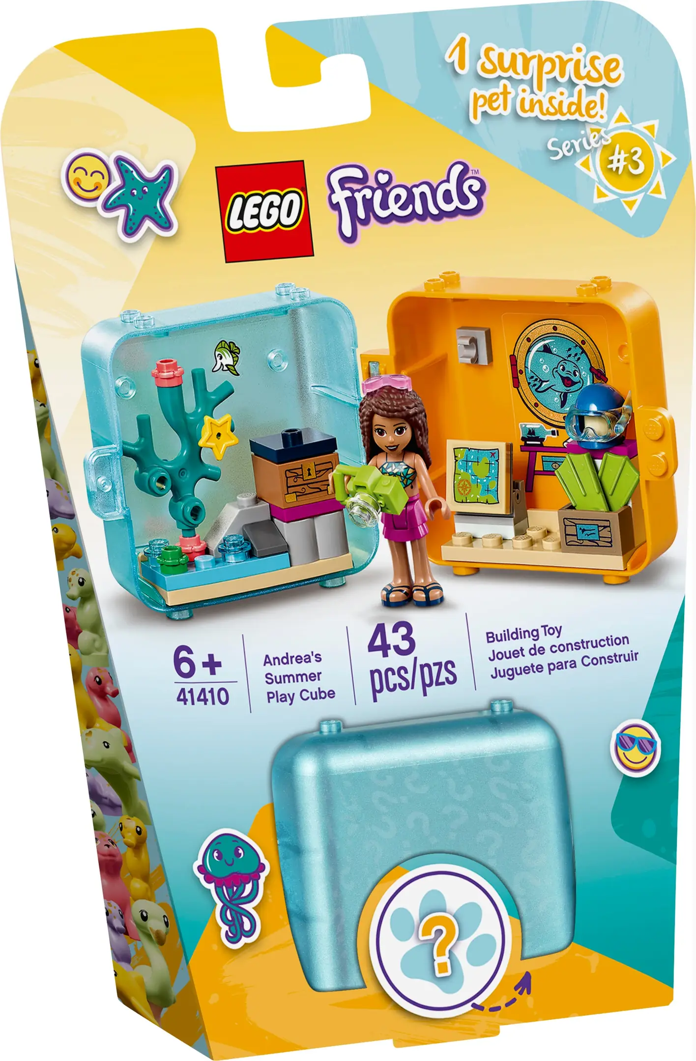 LEGO Friends Andrea's Summer Play Cube • Set 41410