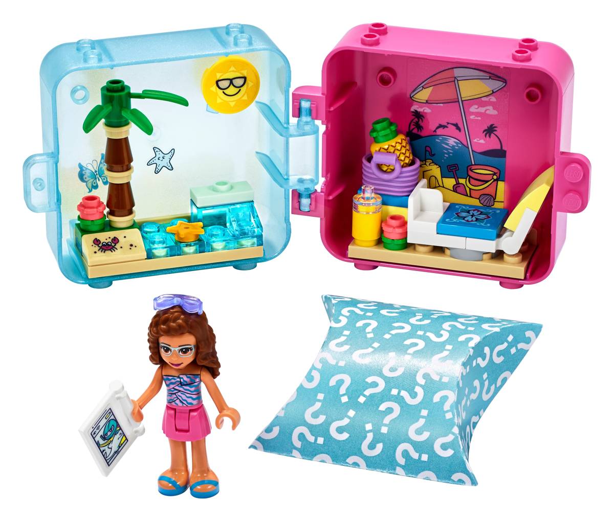 LEGO Friends Olivia's Summer Play Cube • Set 41412
