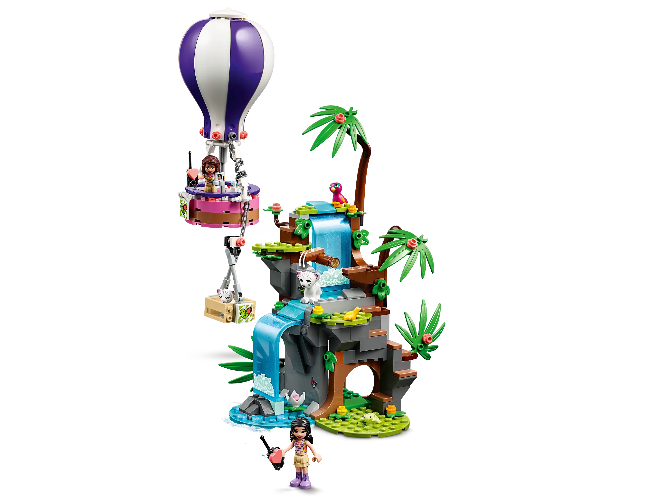 LEGO Friends Tiger Hot Air Balloon Jungle Rescue • Set 41423