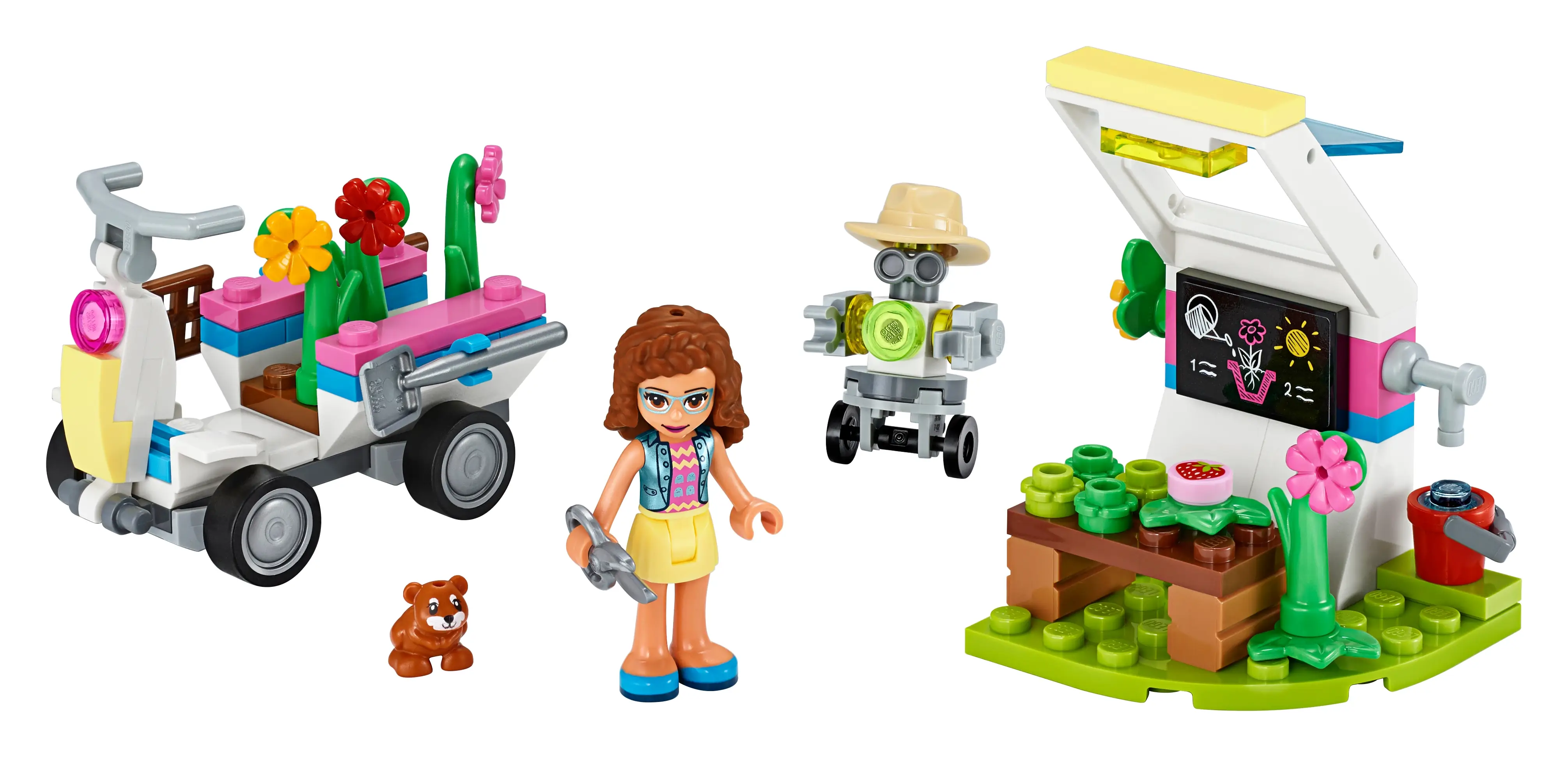 LEGO Friends Olivia's Flower Garden • Set 41425 • SetDB