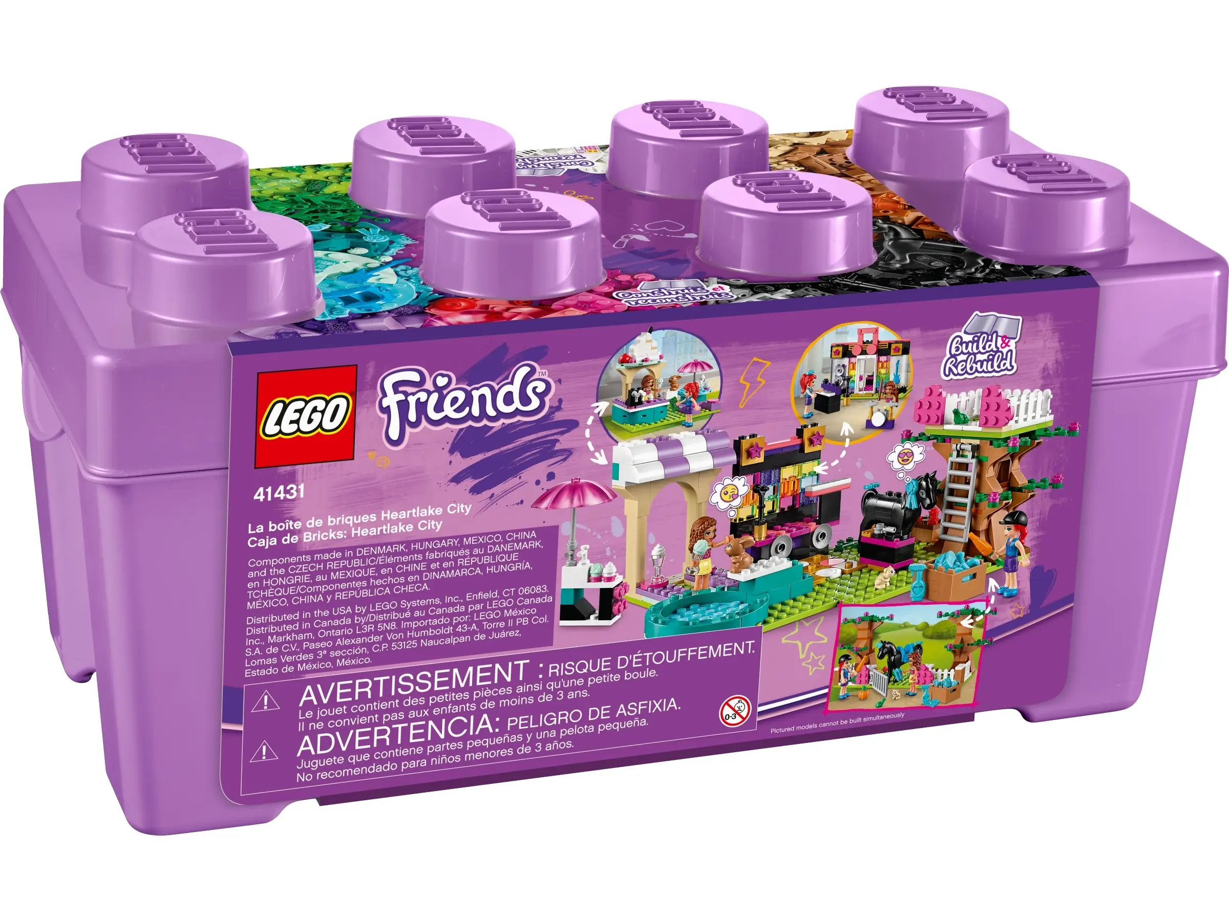 LEGO Friends Heartlake City Brick Box • Set 41431 • SetDB