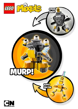 LEGO Mixels SHUFF • Set 41505 • SetDB • Merlins Bricks