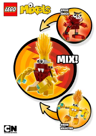 LEGO Mixels VOLECTRO • Set 41508 • SetDB • Merlins Bricks
