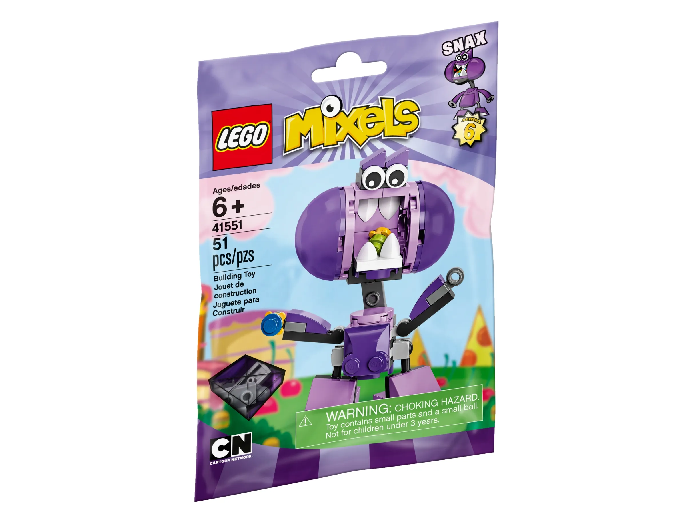 LEGO Mixels Snax • Set 41551 • SetDB • Merlins Bricks LEGO Mixels Snax • Set 41551 • SetDB • Merlins Bricks
