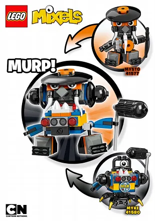 ニキページ LEGO Mixels Mysto • Set 41577 • SetDB • Merlins Bricks