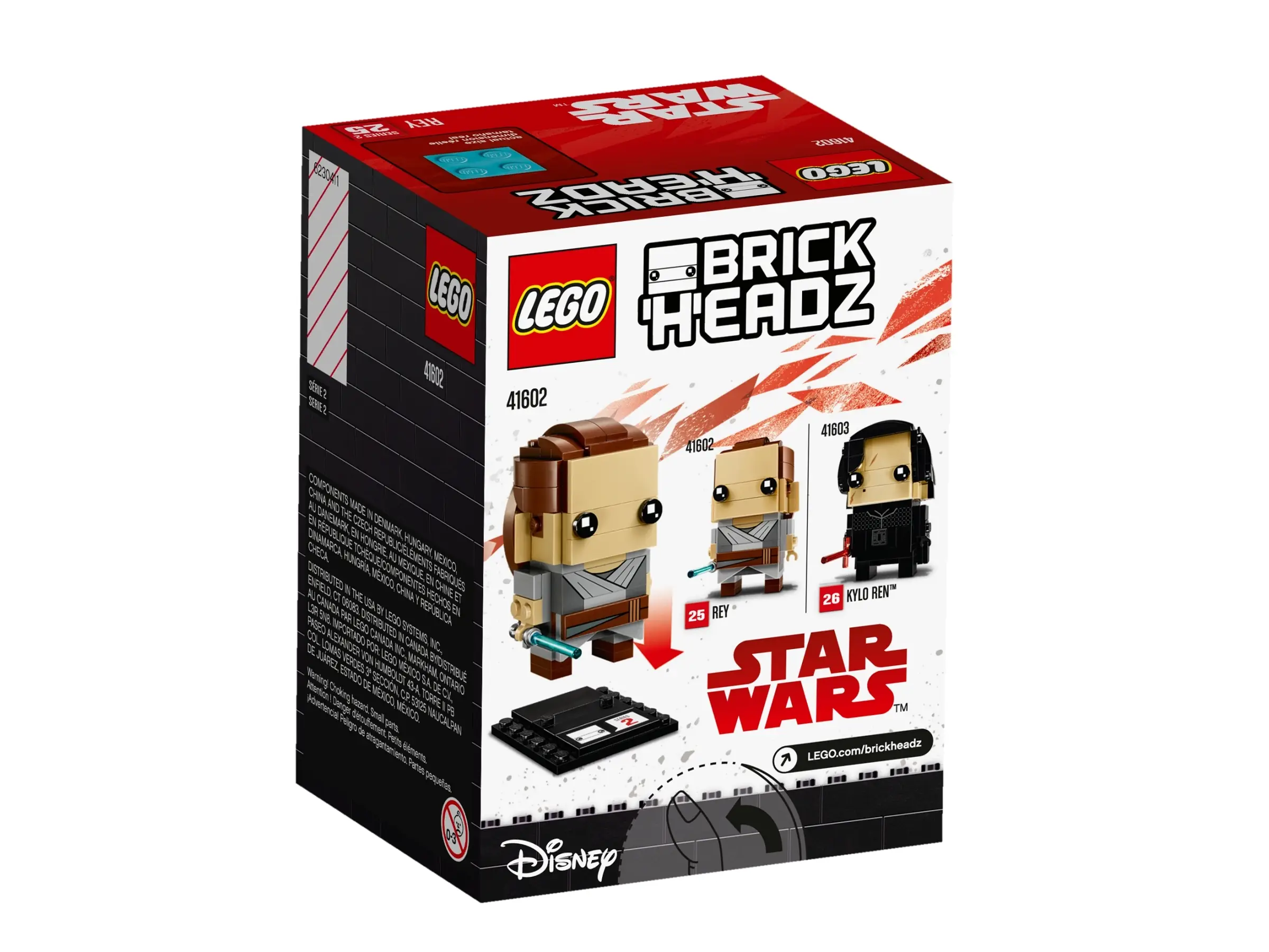 Bricklink Lego 41489 Lego Brickheadz Star Wars Limited Edition Rey And Kylo Ren LEGO Toys