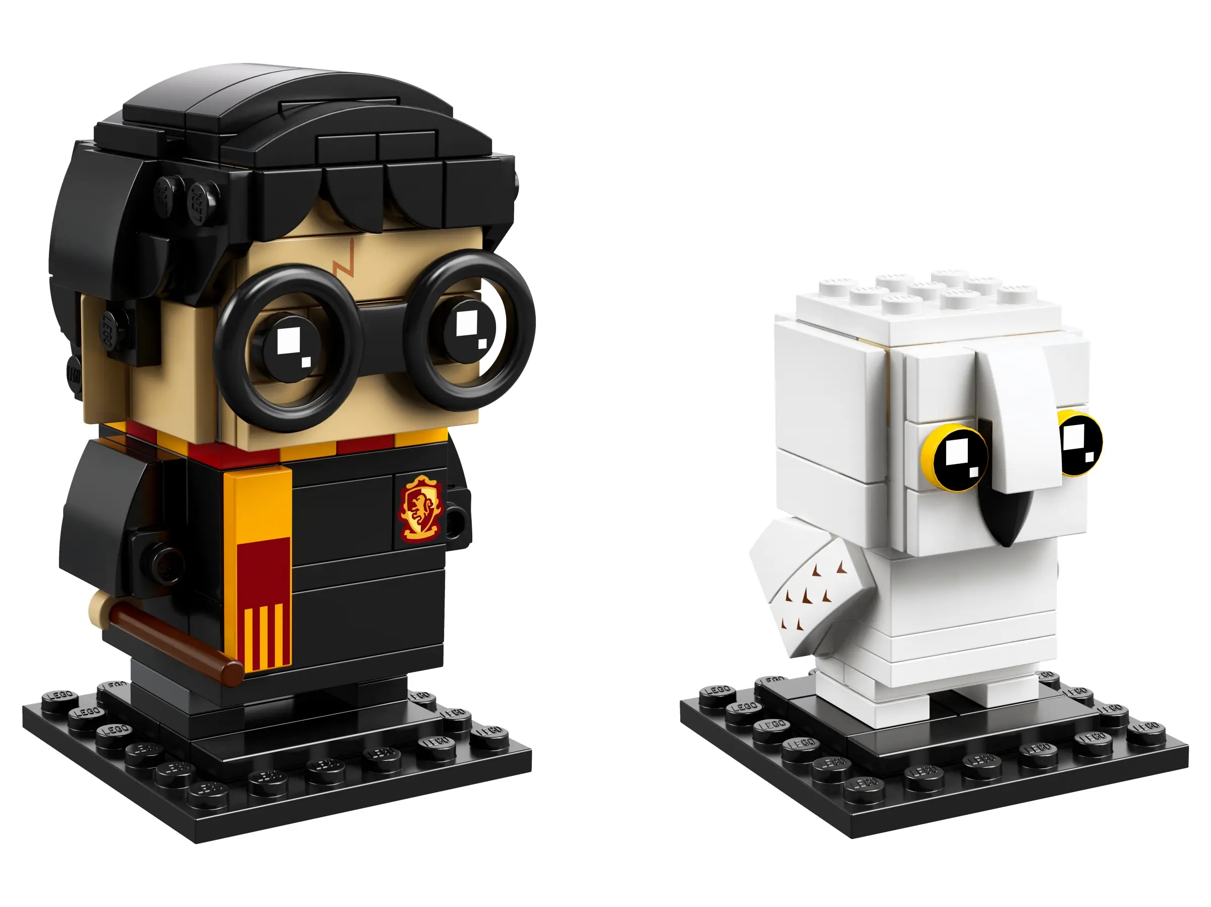 Brickheadz Harry Potter Hedwig,Harry Potter,Ron,Hermione deals & Dumbledore