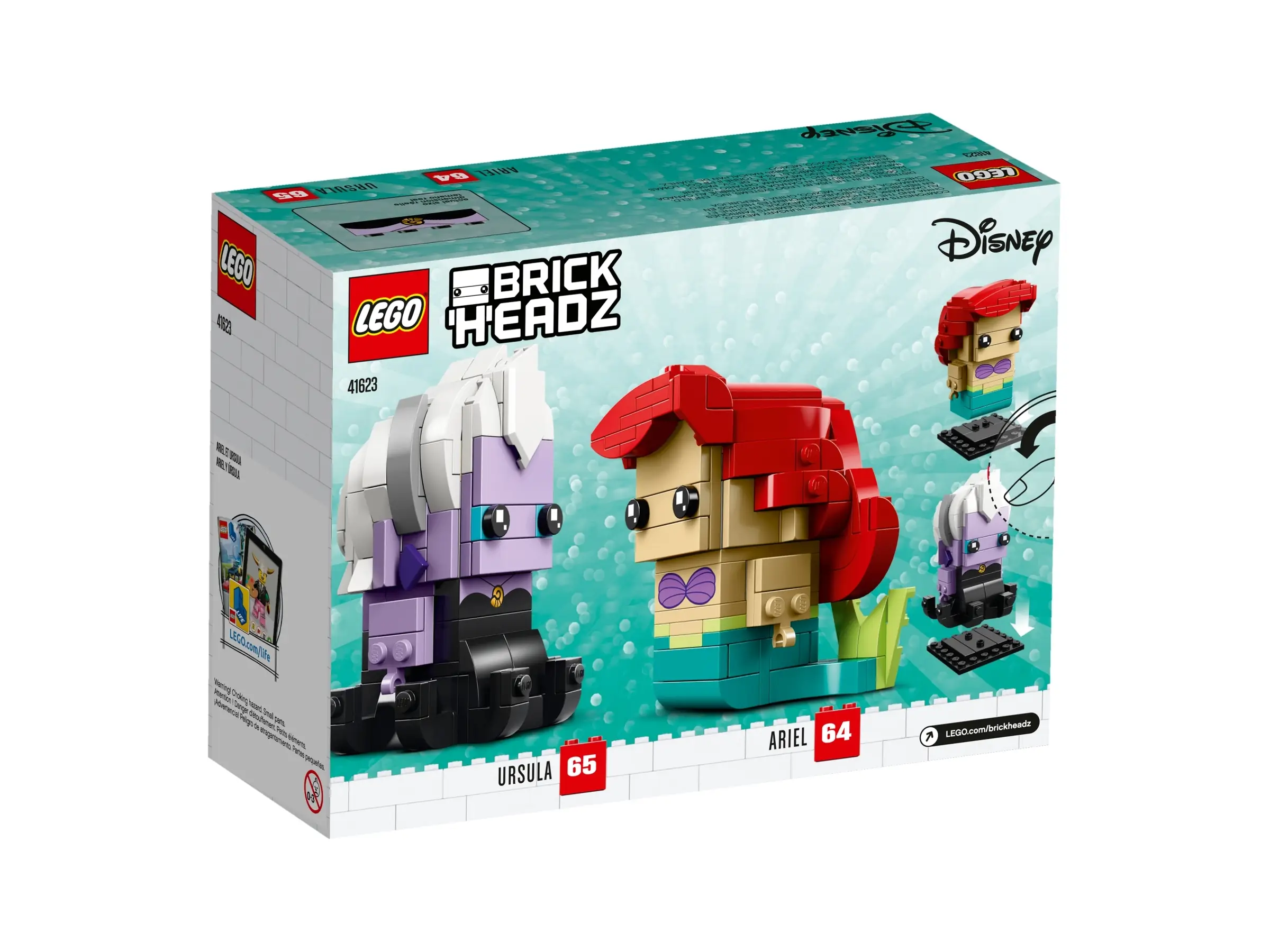 LEGO BrickHeadz Ariel Ursula Set 41623 SetDB