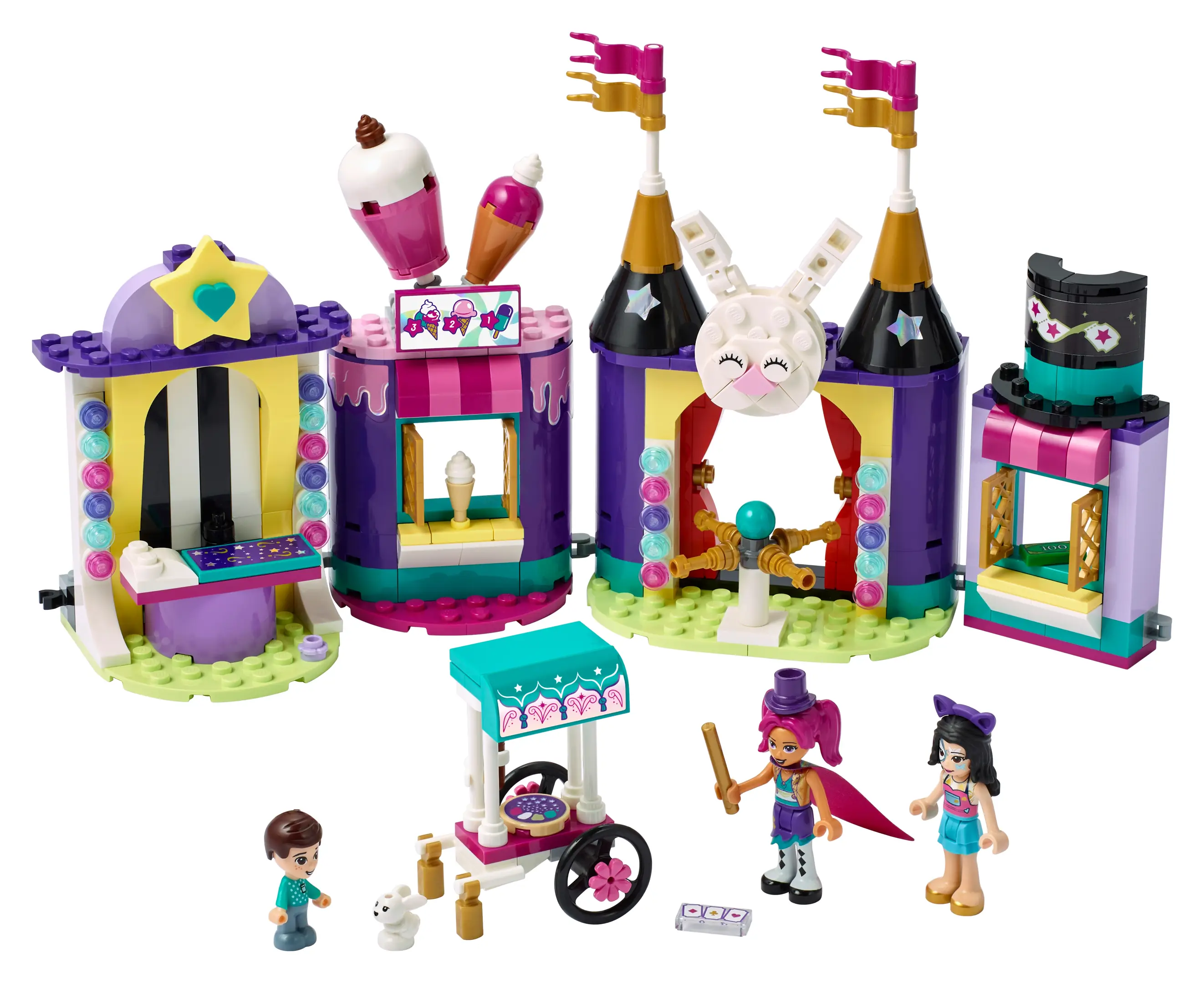 LEGO Friends Magical Funfair Stalls • Set 41687 • SetDB