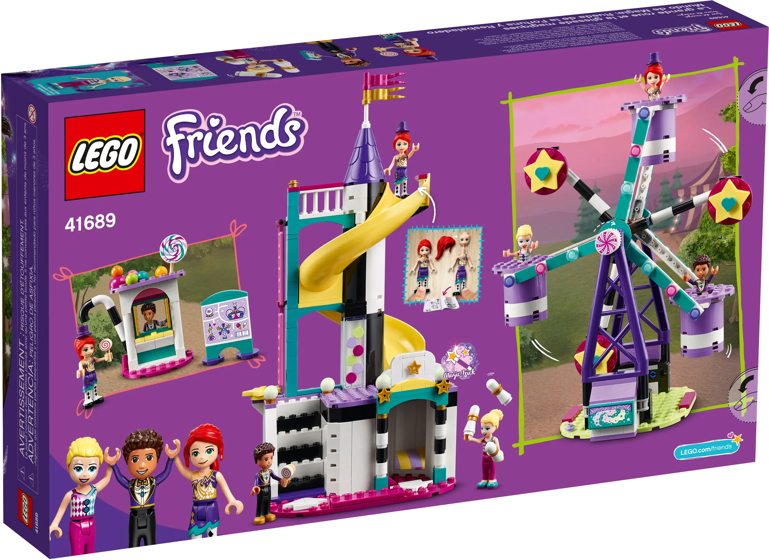 LEGO Friends Magical Ferris Wheel and Slide • Set 41689