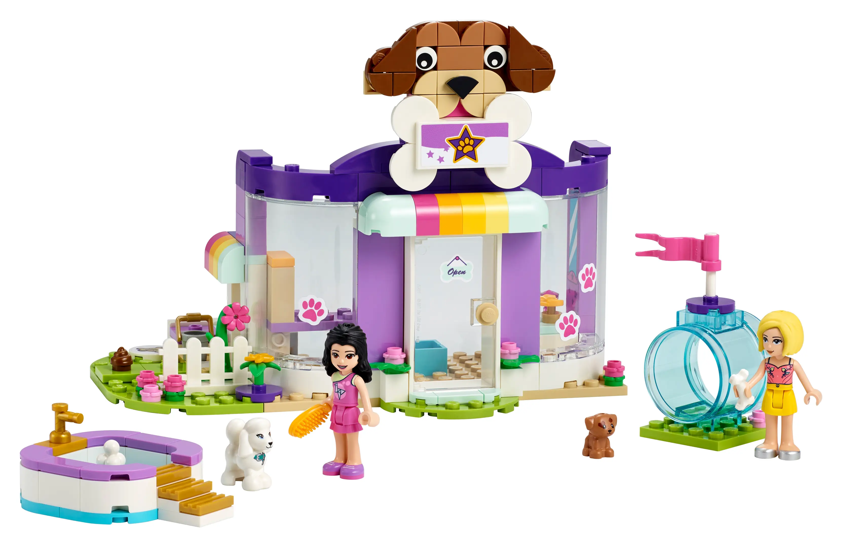 41691 Color LEGO Friends Doggy Day Care • Set 41691 • SetDB