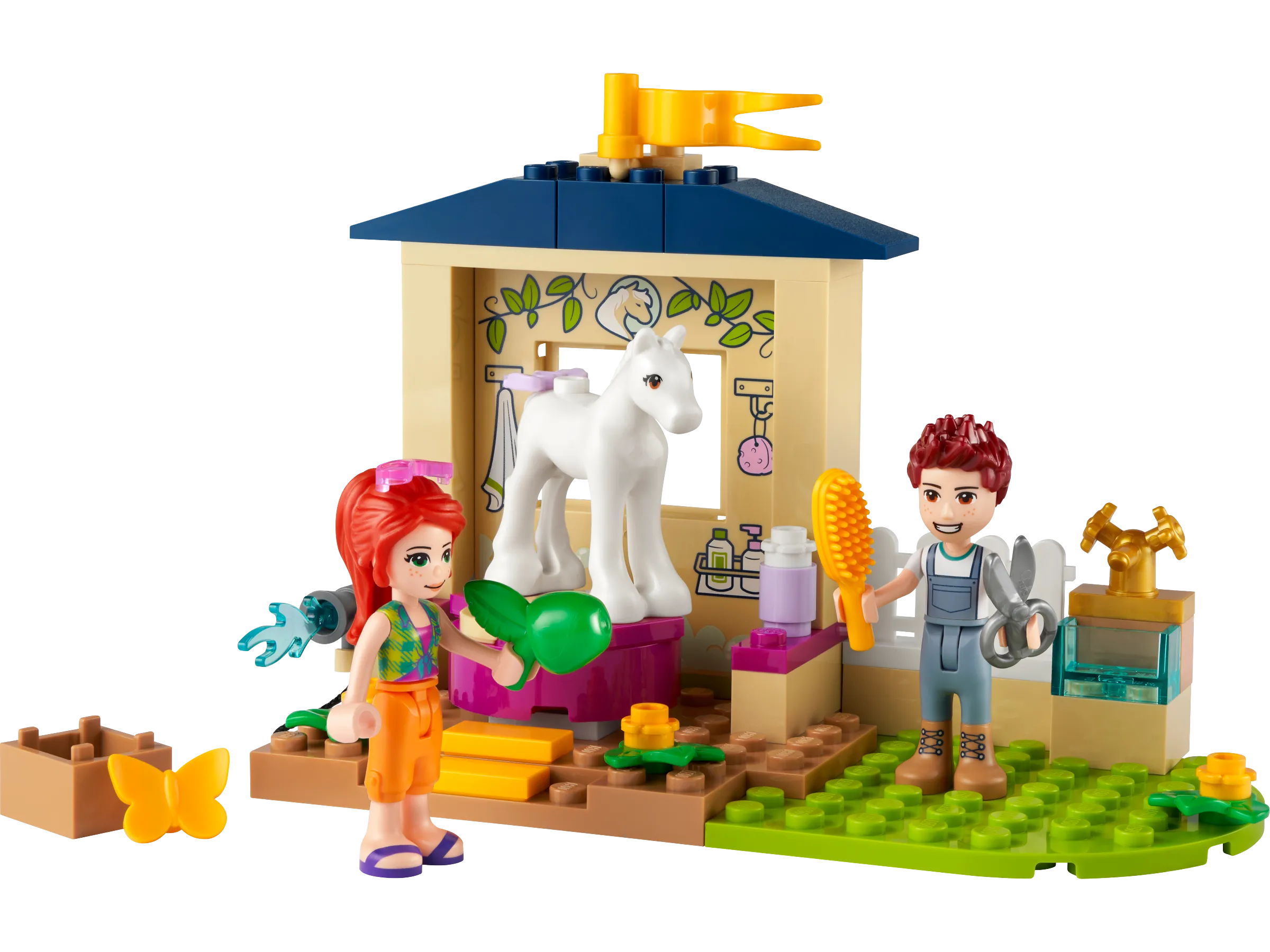 LEGO Friends Pony-Washing Stable • Set 41696 • SetDB
