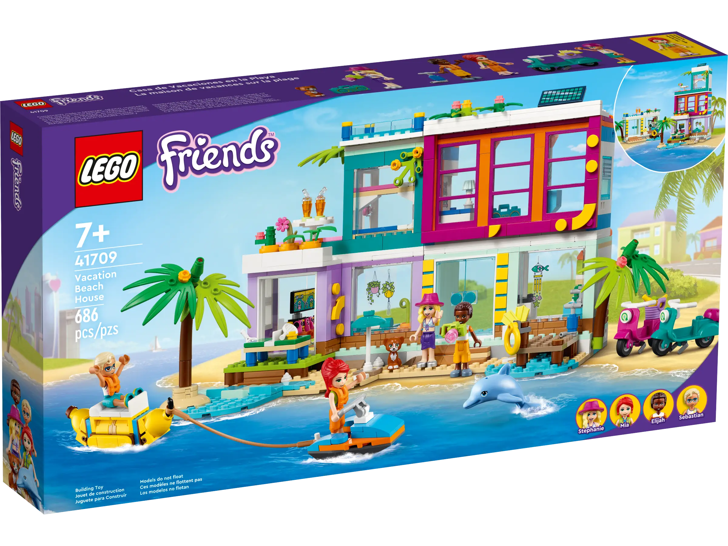 LEGO Friends Vacation Beach House • Set 41709 • SetDB